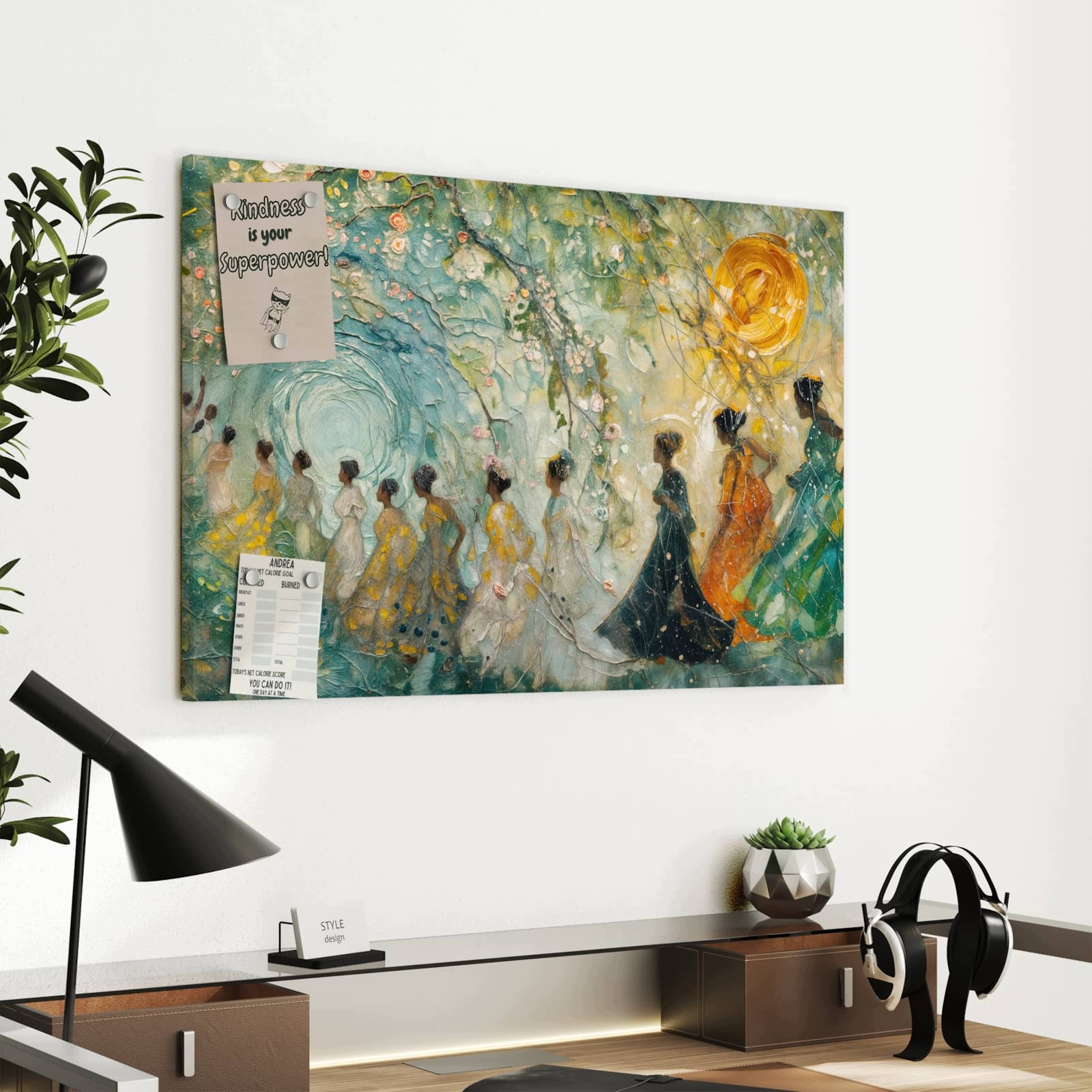 Magnetická tabule – obraz na zeď Vánoční obraz | 60 × 40 cm