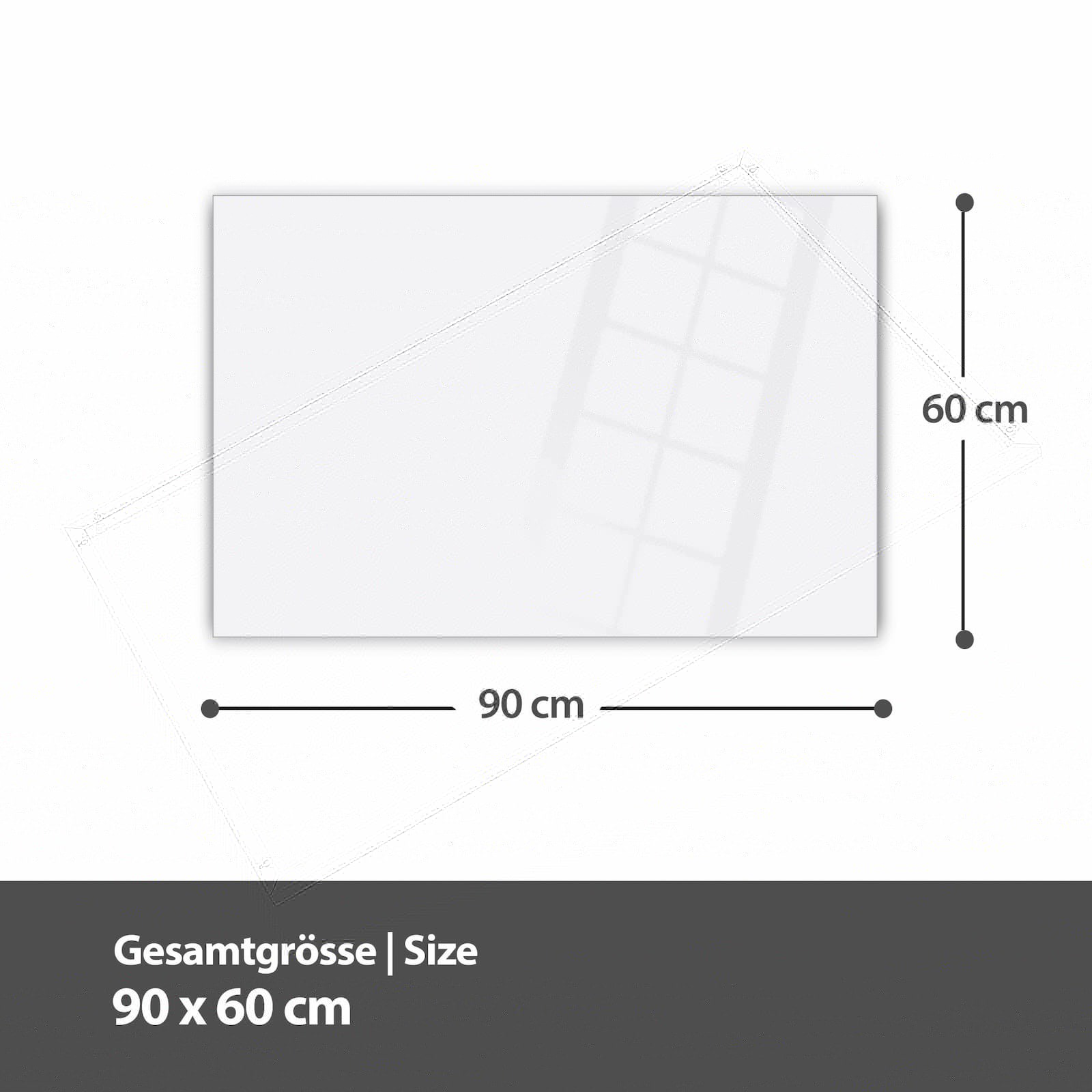 Magnetická tabule – obraz na zeď Kouřící opice | 90 × 60 cm