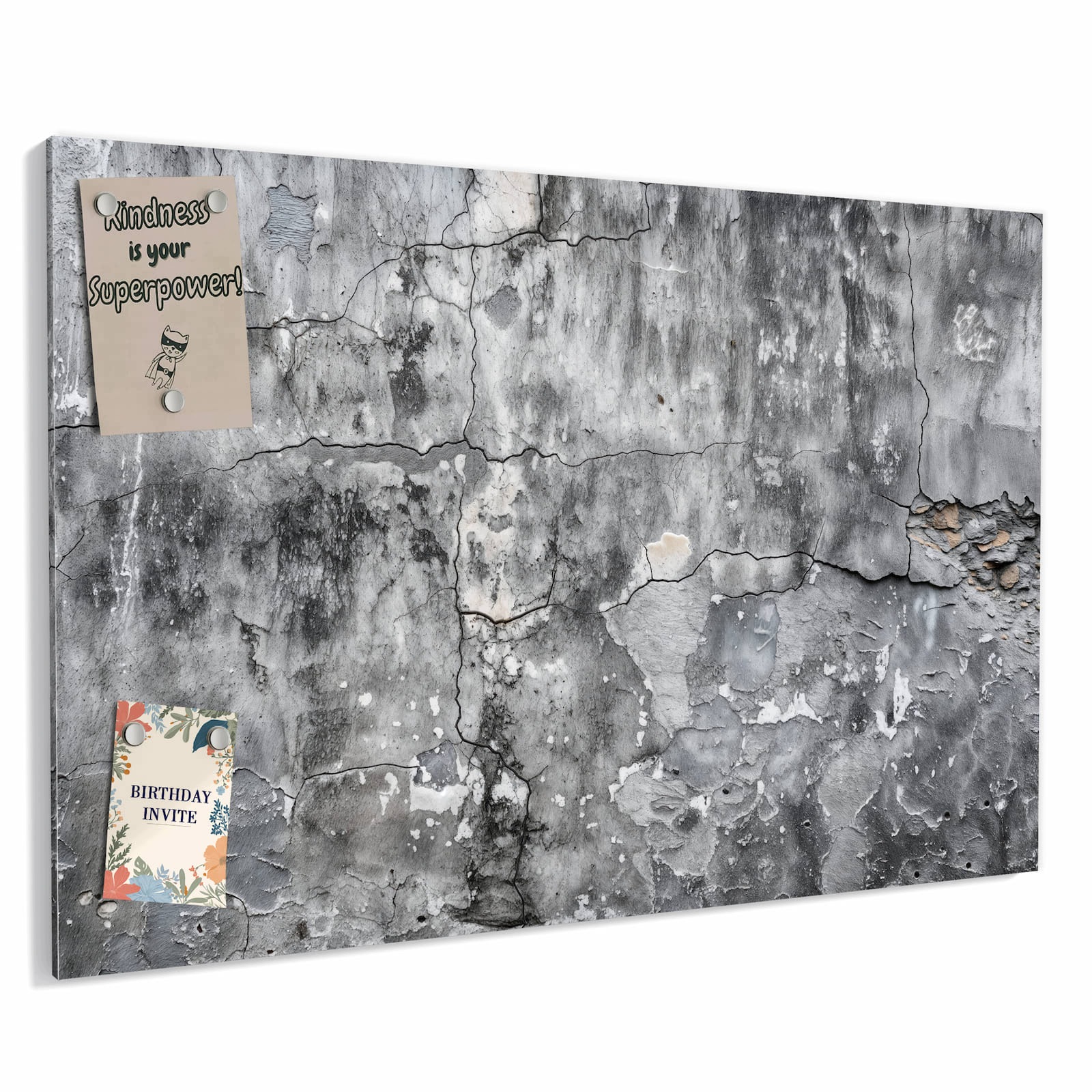 Magnetická tabule – obraz na zeď Zestárlý povrch stěny | 90 × 60 cm