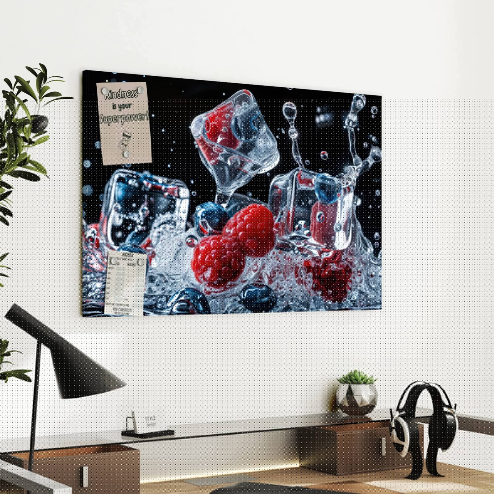 Magnetická tabule – obraz na zeď Rokle poušť | 90 × 60 cm