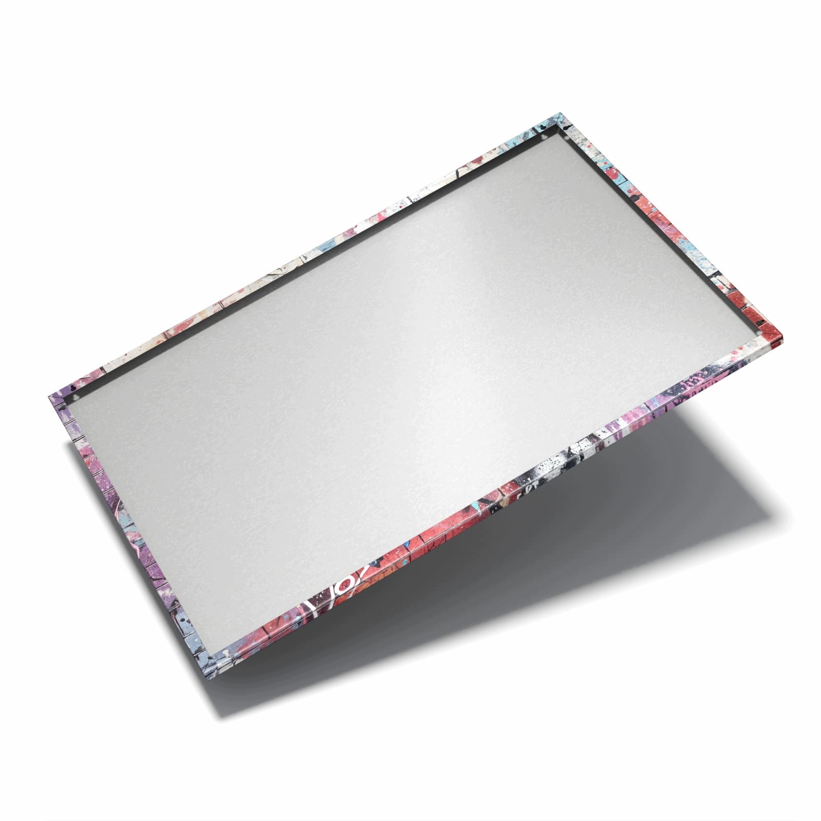 Magnetická tabule – obraz na zeď Abstraktní zeď s graffiti | 90 × 60 cm