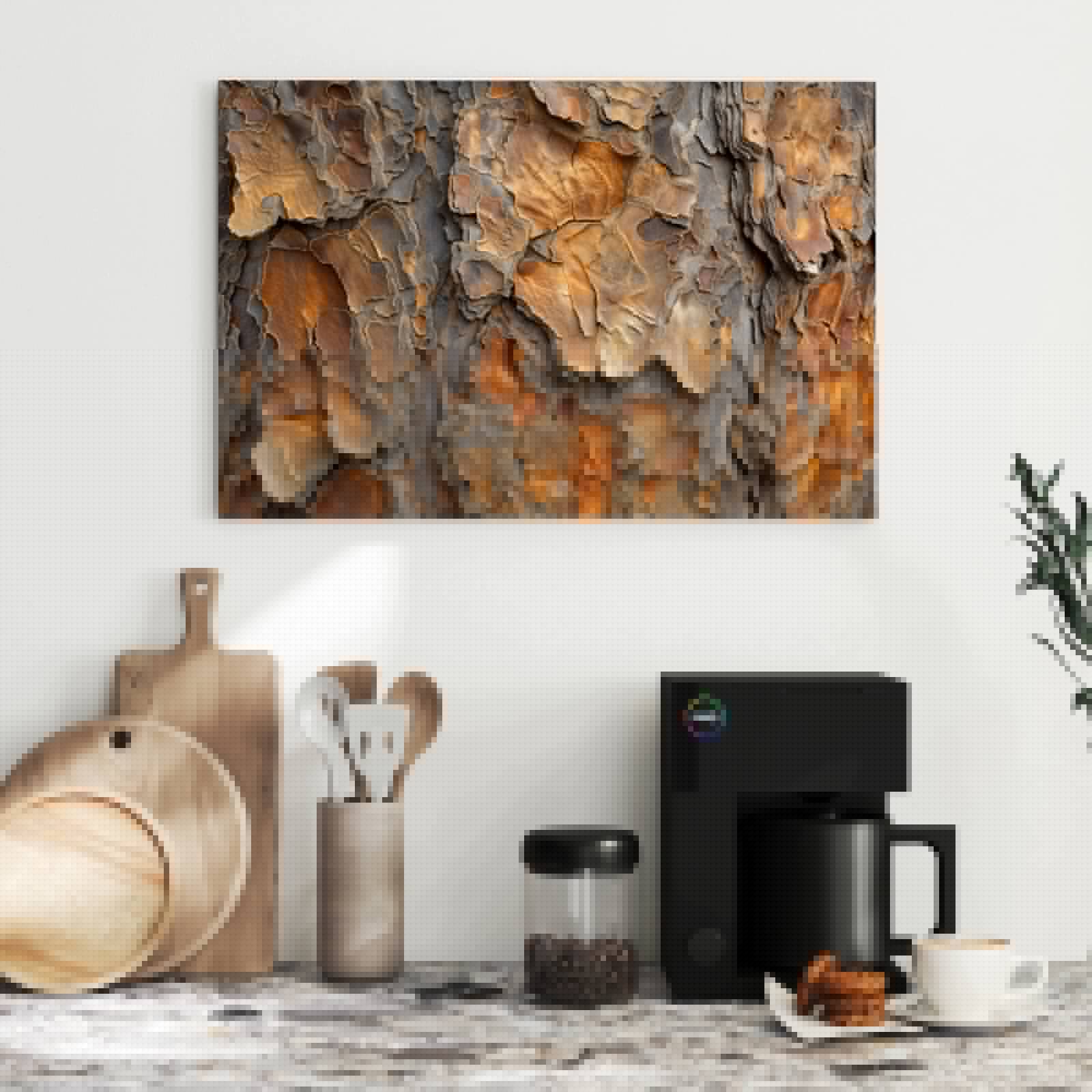 Magnetická tabule – obraz na zeď Rezavá textura | 60 × 40 cm