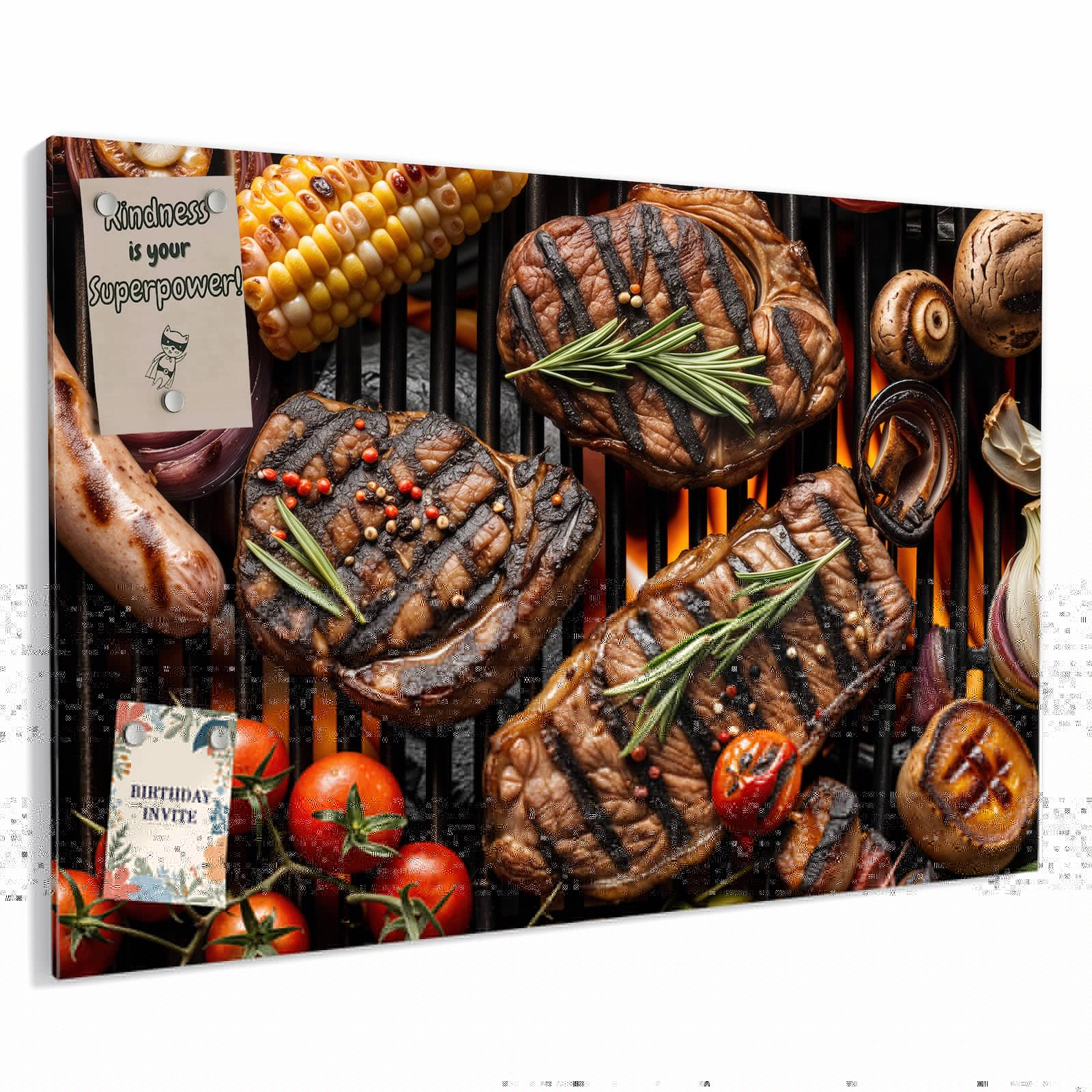 Magnetická tabule – obraz na zeď Panorama hor | 60 × 40 cm