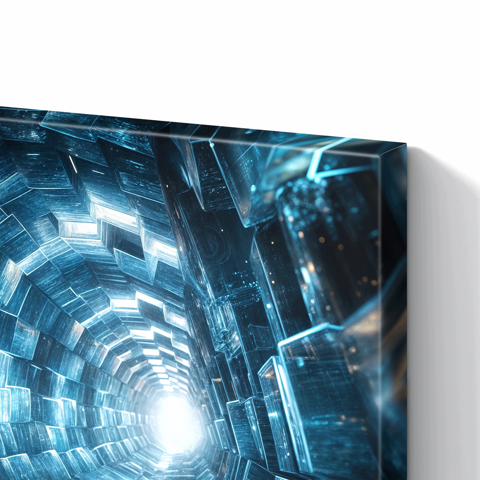 Magnetická tabule – obraz na zeď Futuristický tunel | 90 × 60 cm