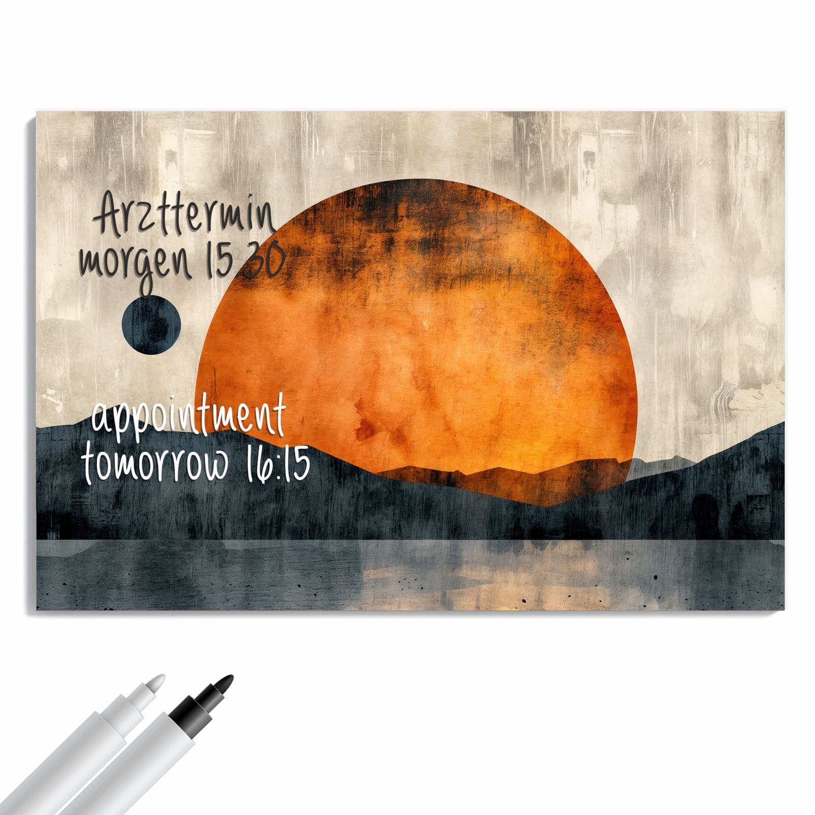 Magnetická tabule – obraz na zeď Západ slunce umění | 60 × 40 cm