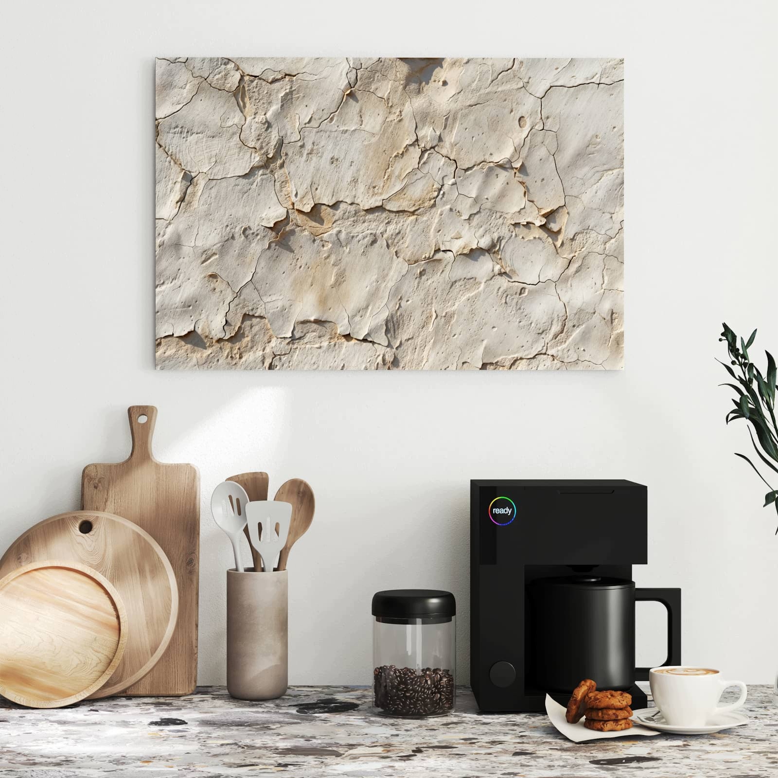 Magnetická tabule – obraz na zeď Odlupující se barva – motiv 3 | 60 × 40 cm