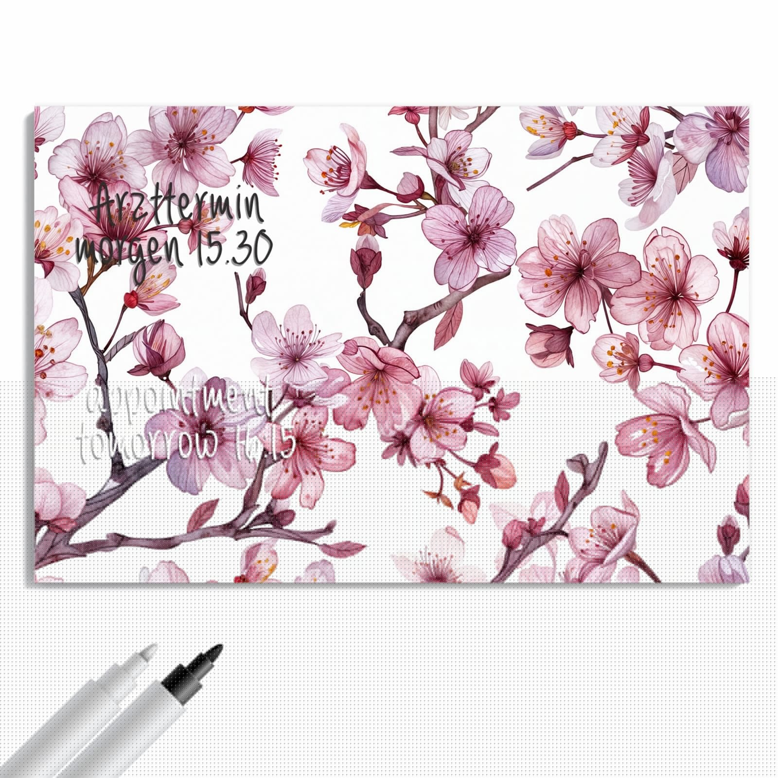 Magnetická tabule – obraz na zeď Zrna kávy a listy | 60 × 40 cm