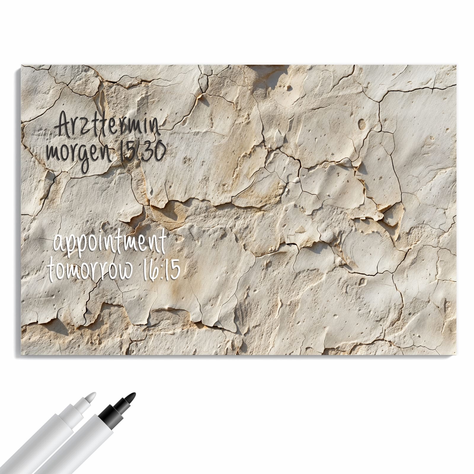 Magnetická tabule – obraz na zeď Odlupující se barva – motiv 3 | 90 × 60 cm