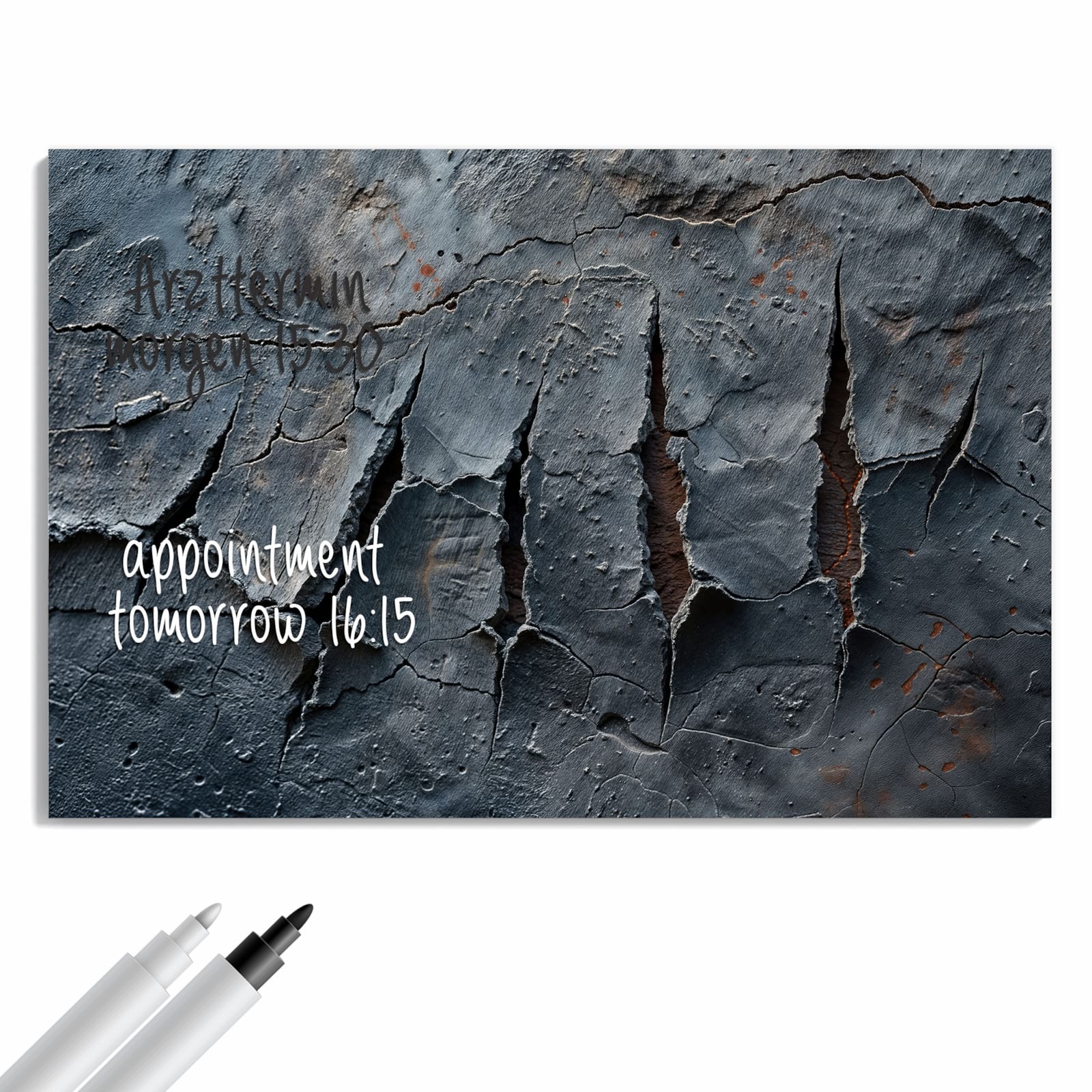 Magnetická tabule – obraz na zeď Popraskaný povrch – motiv 2 | 60 × 40 cm