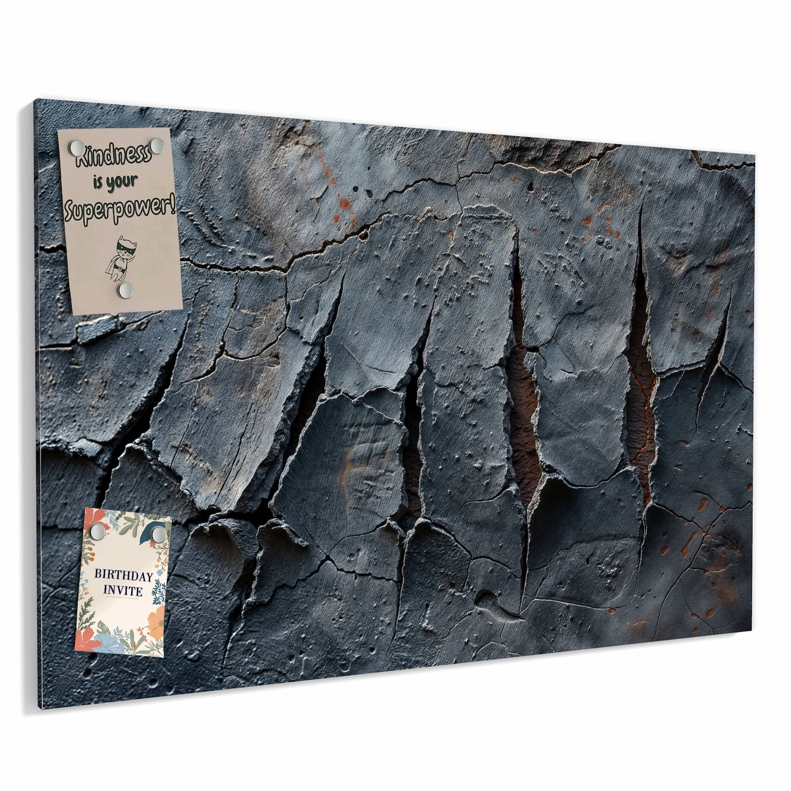 Magnetická tabule – obraz na zeď Popraskaný povrch – motiv 2 | 60 × 40 cm