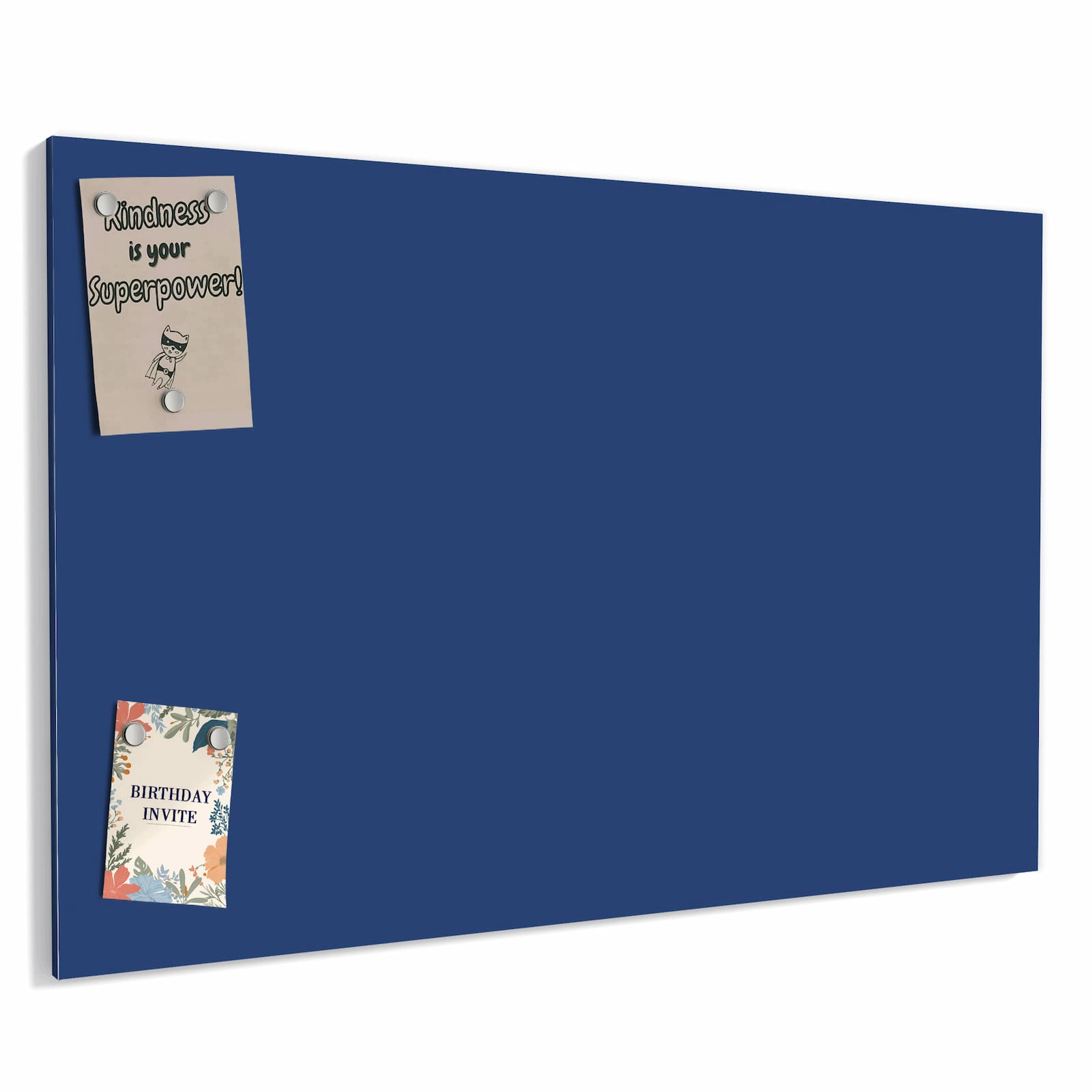 Magnetická tabule – obraz na zeď Tmavě modré pozadí III – motiv 1 | 60 × 40 cm