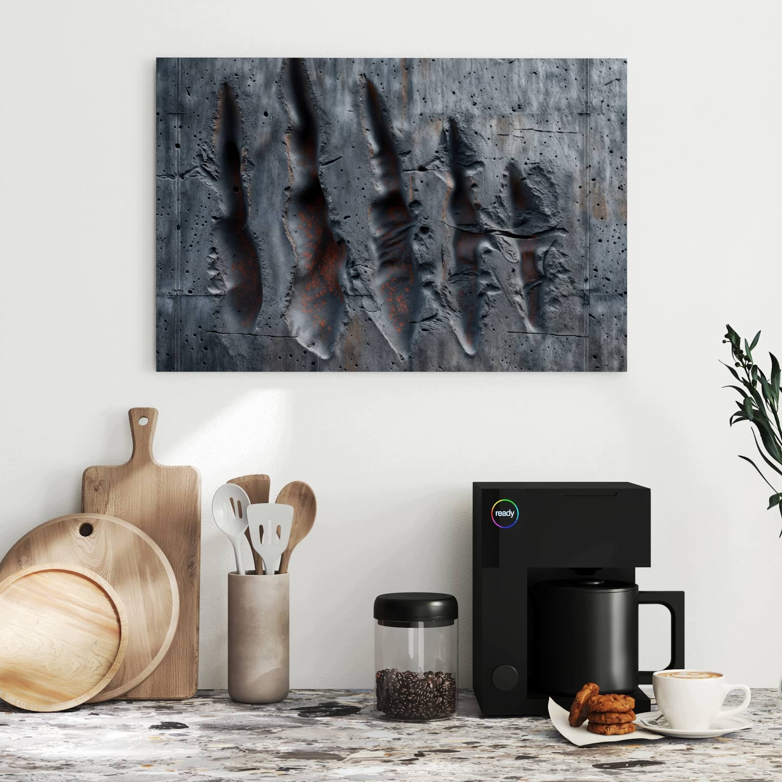 Magnetická tabule – obraz na zeď Texturovaný vzor | 60 × 40 cm