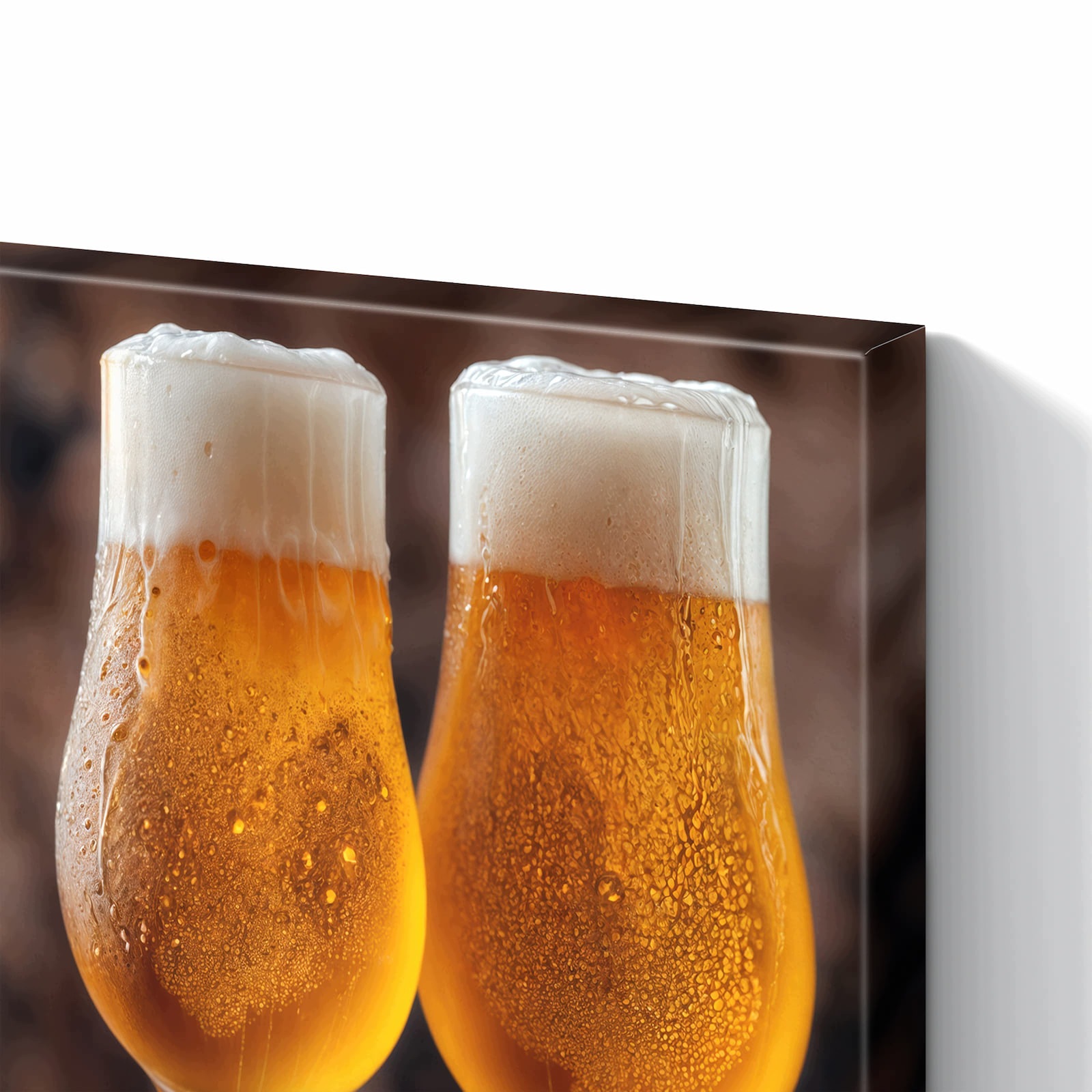 Magnetická tabule – obraz na zeď Pivo dřevo | 60 × 40 cm