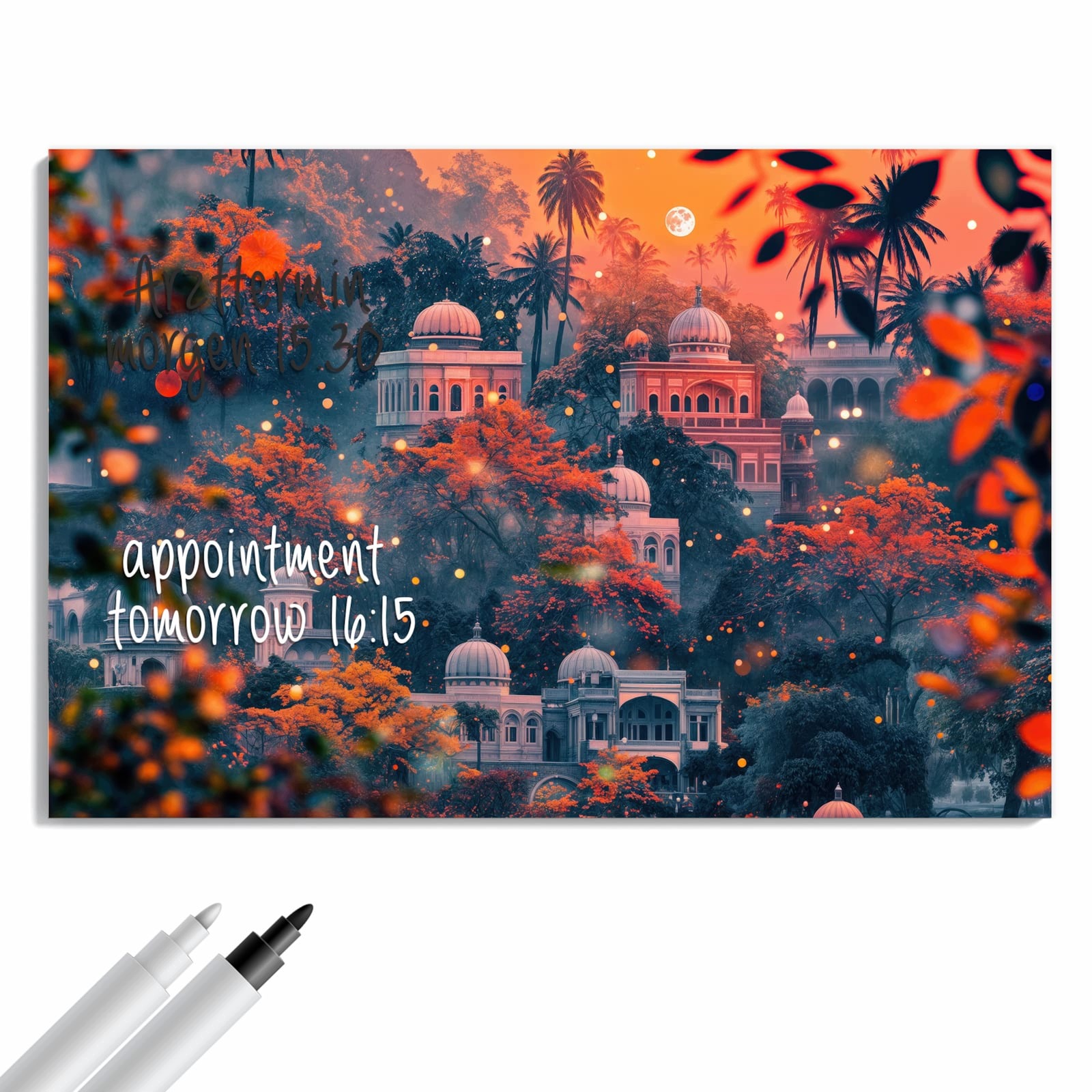 Magnetická tabule – obraz na zeď Snový chrám | 60 × 40 cm
