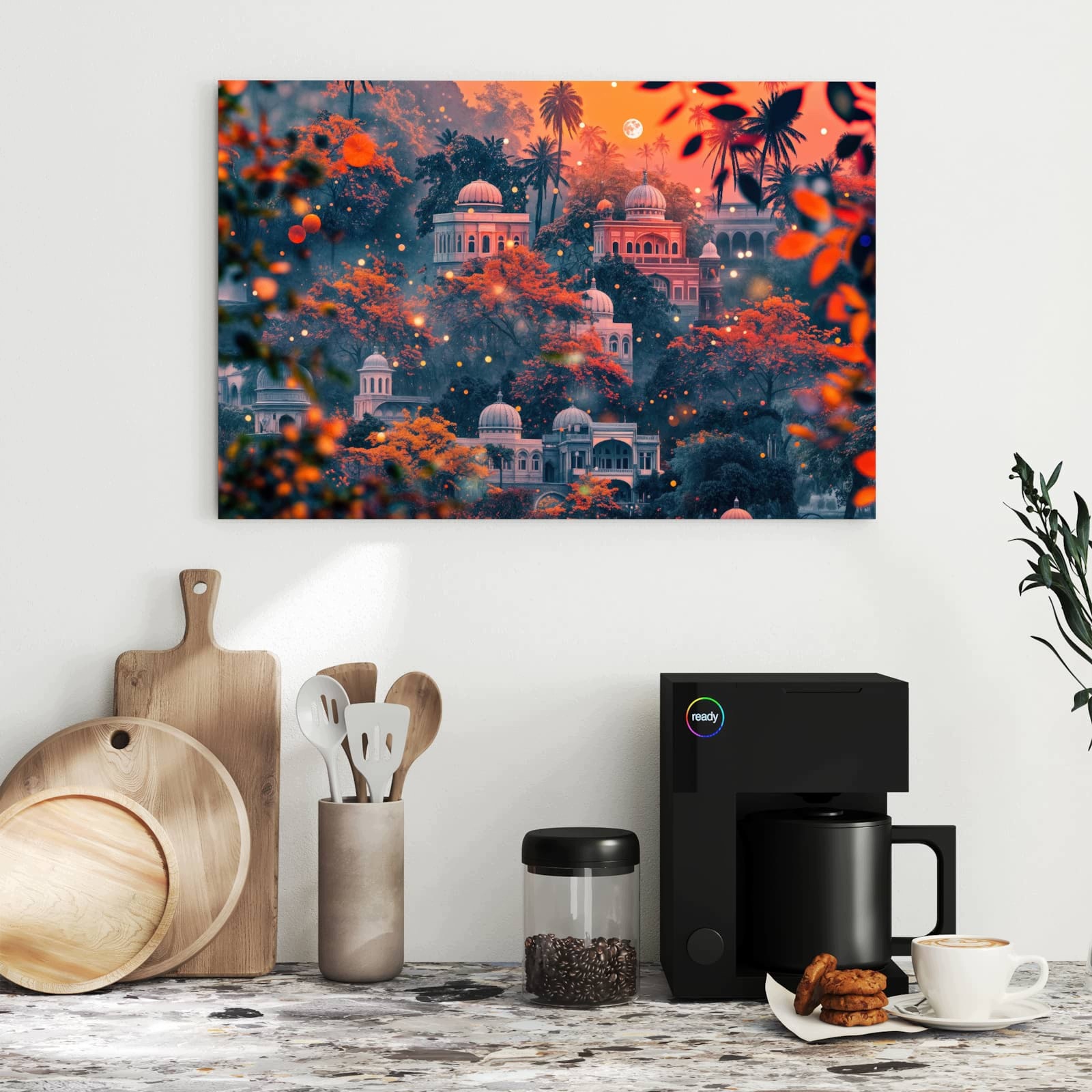 Magnetická tabule – obraz na zeď Snový chrám | 60 × 40 cm