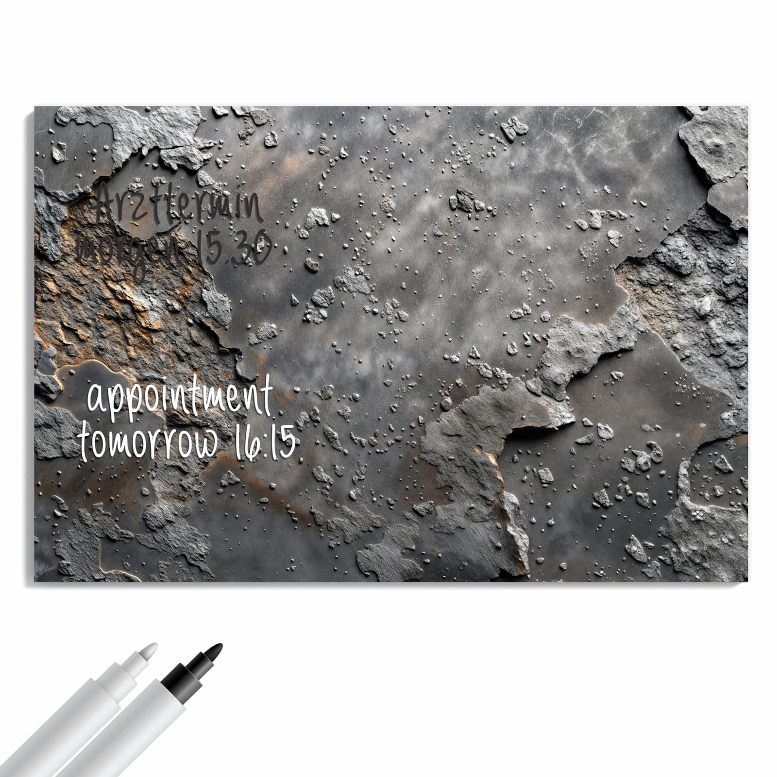 Magnetická tabule – obraz na zeď Zvětralý povrch | 90 × 60 cm