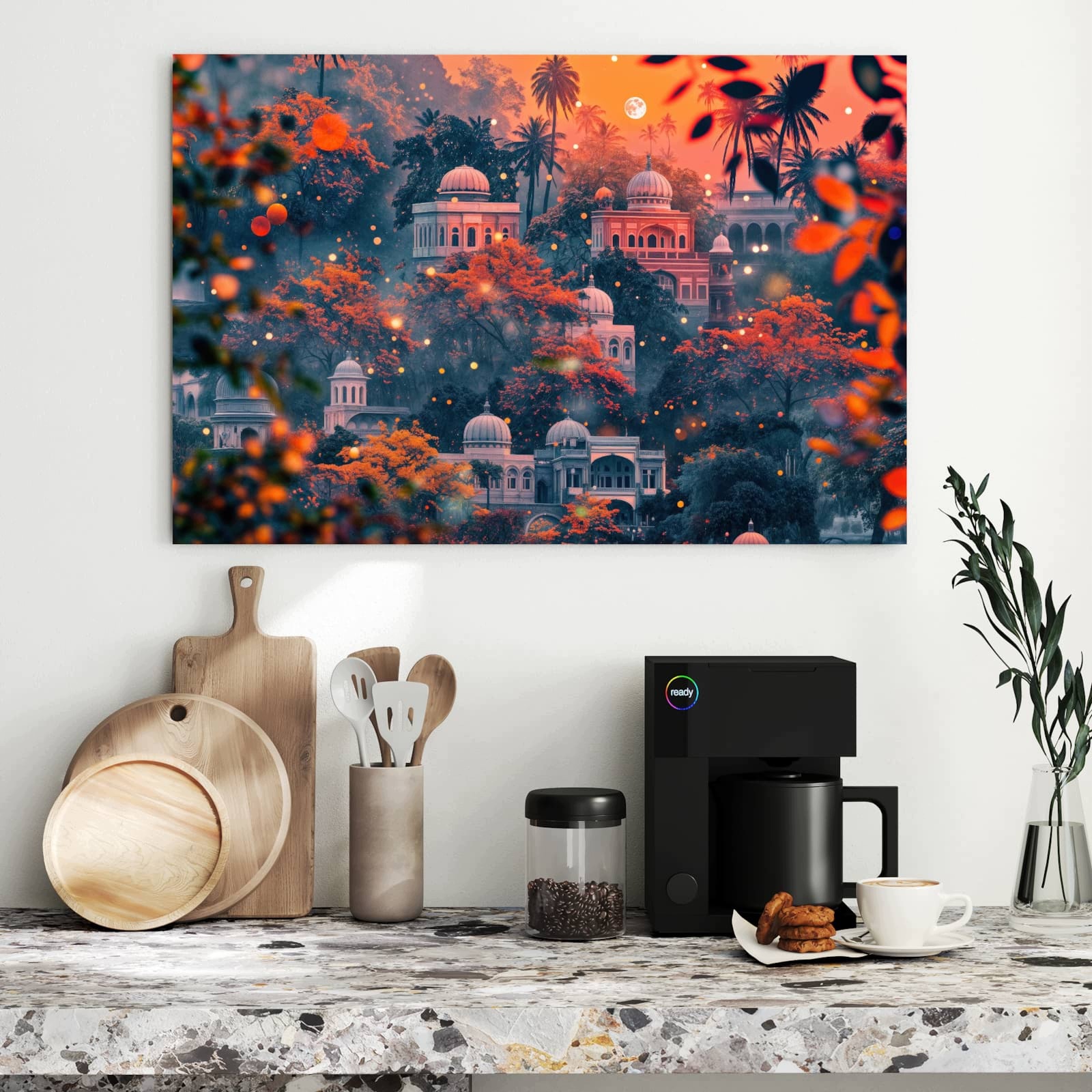 Magnetická tabule – obraz na zeď Snový chrám | 90 × 60 cm