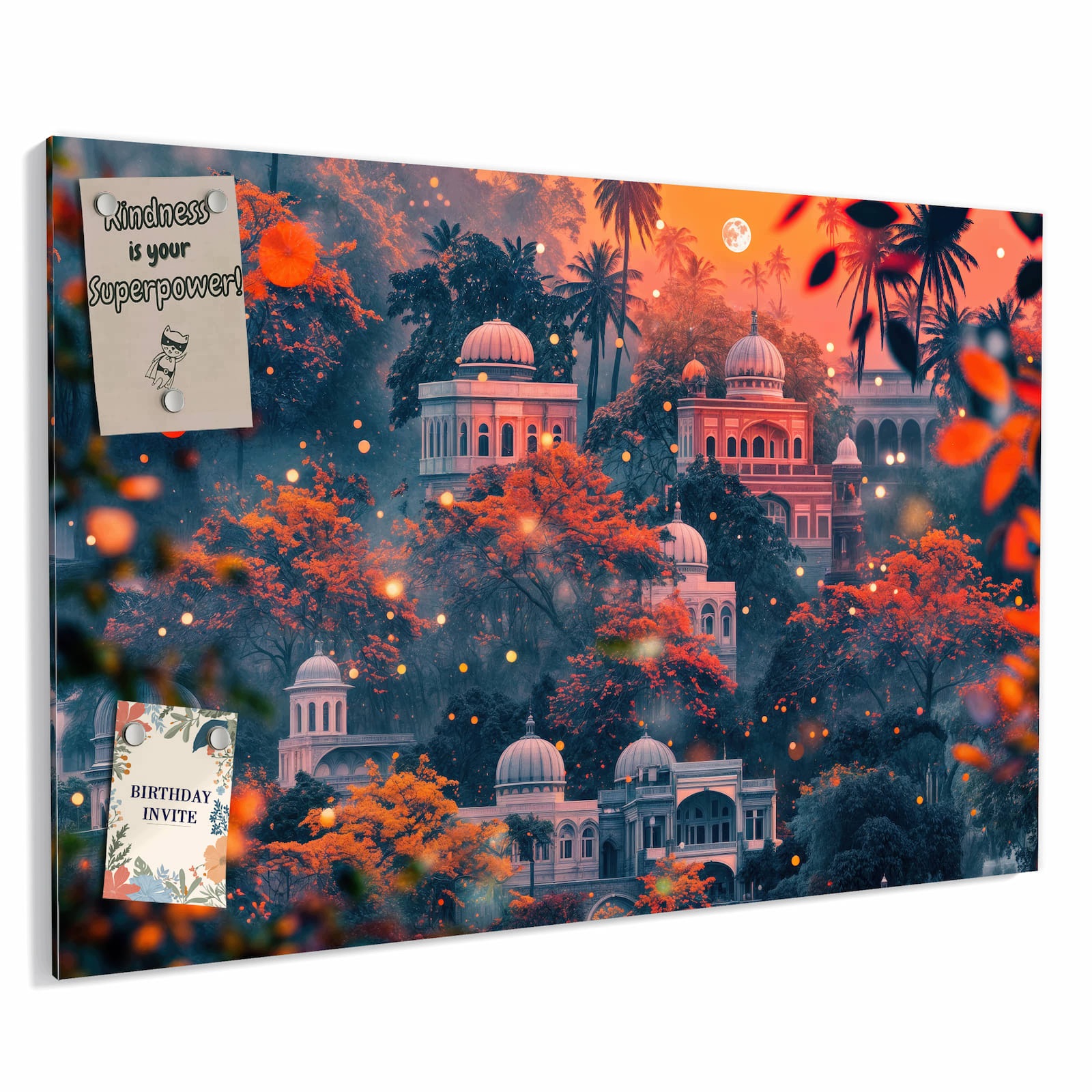 Magnetická tabule – obraz na zeď Snový chrám | 90 × 60 cm