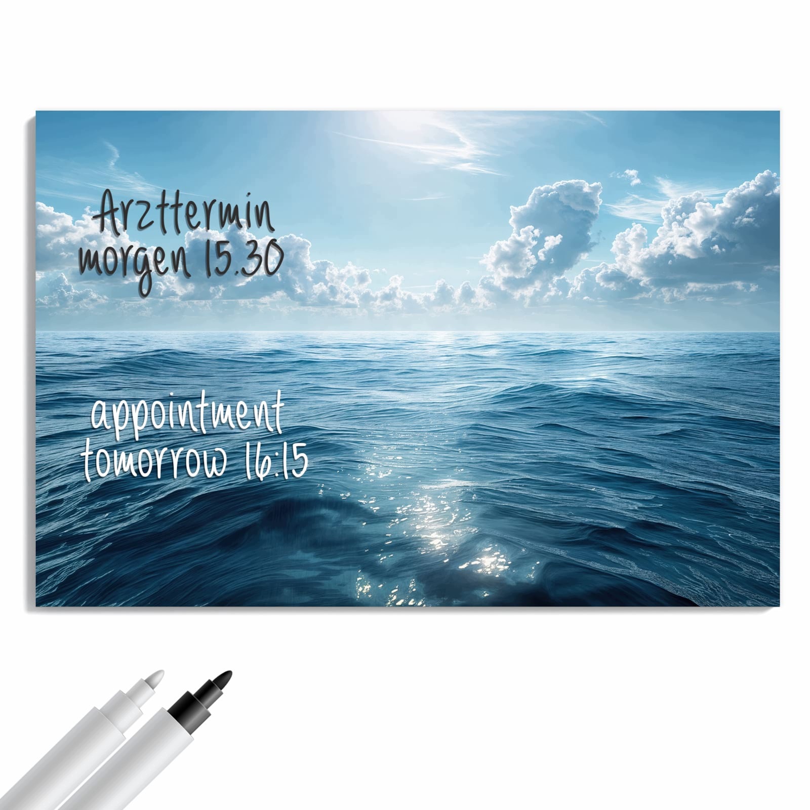 Magnetická tabule – obraz na zeď Výhled na moře | 60 × 40 cm