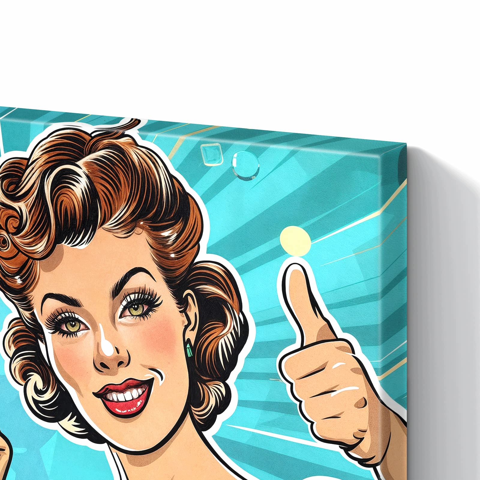 Magnetická tabule – obraz na zeď Retro ženy ilustrace | 90 × 60 cm