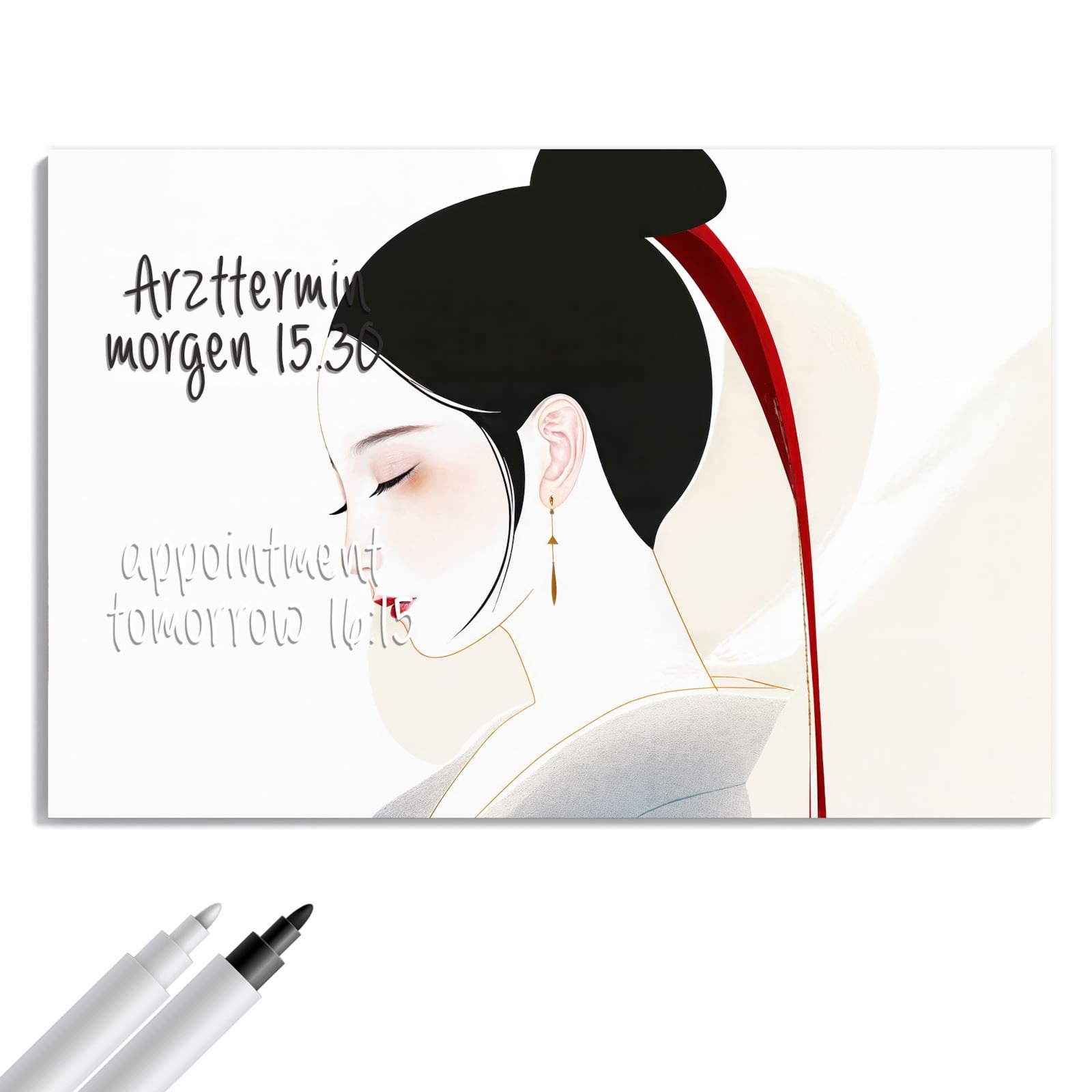Magnetická tabule – obraz na zeď Stylové abstrakce | 60 × 40 cm