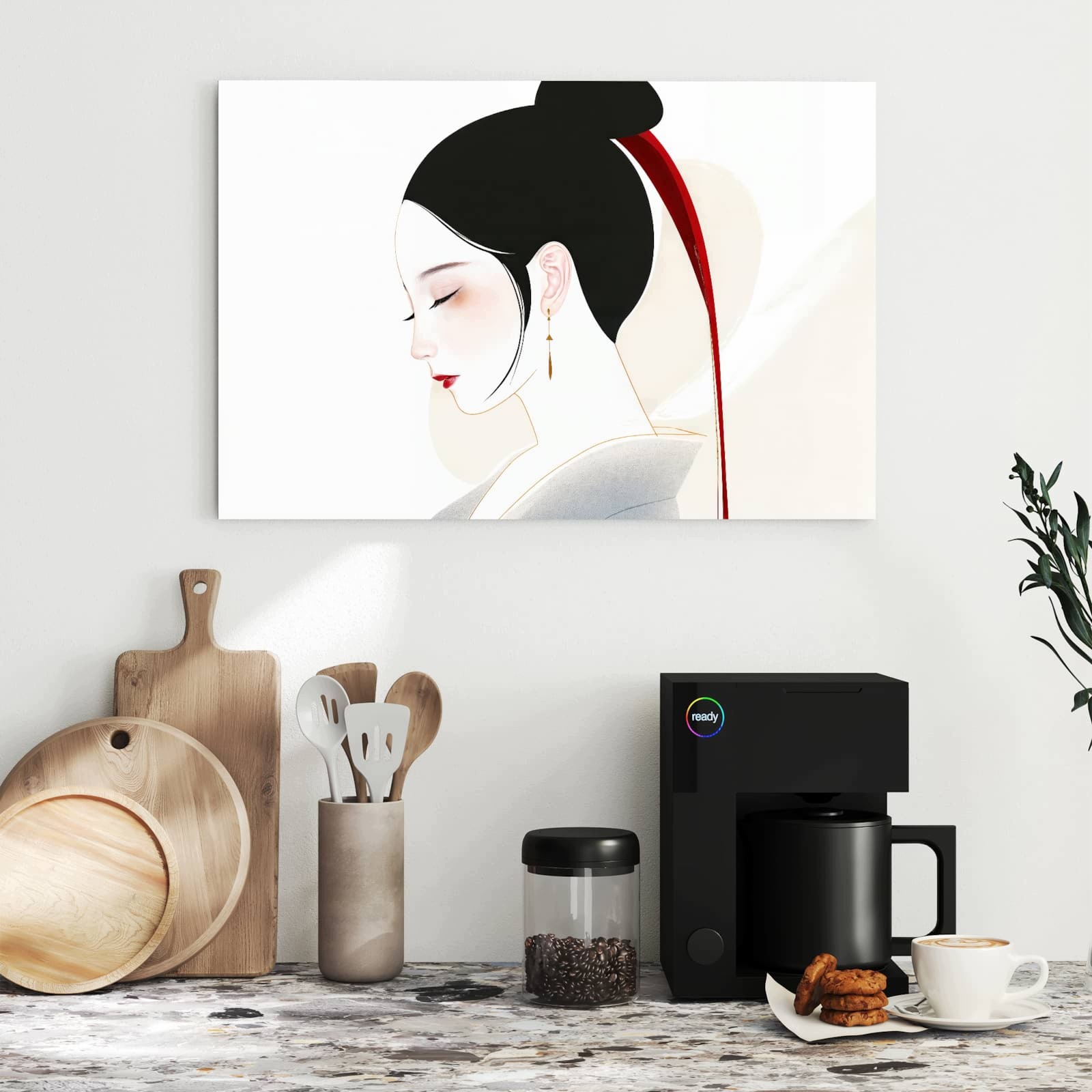 Magnetická tabule – obraz na zeď Stylové abstrakce | 60 × 40 cm