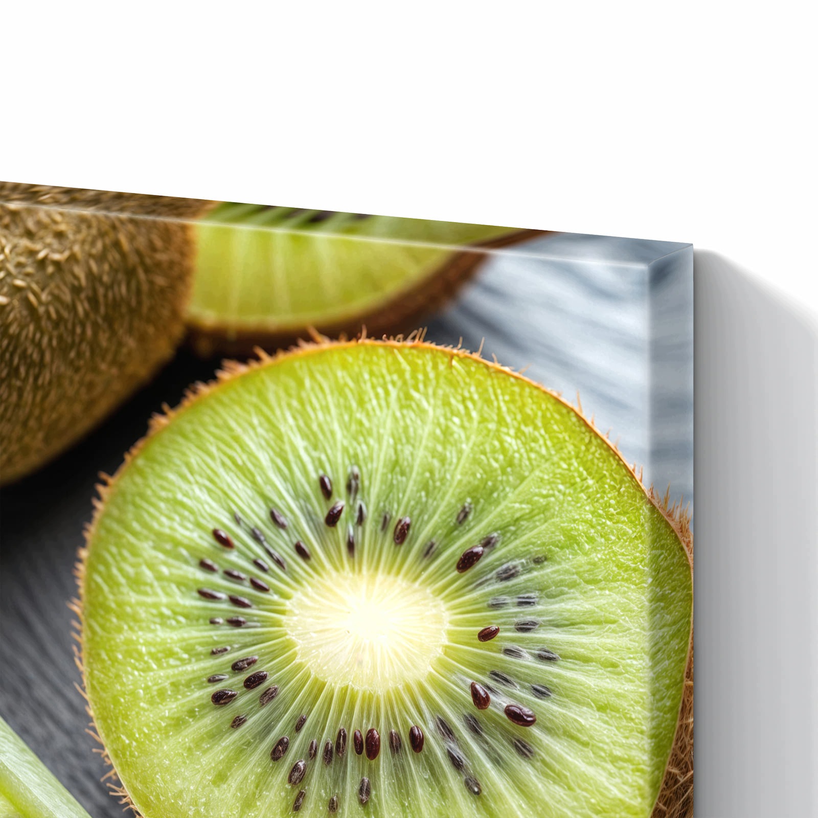 Magnetická tabule – obraz na zeď Kiwi led stonek | 90 × 60 cm