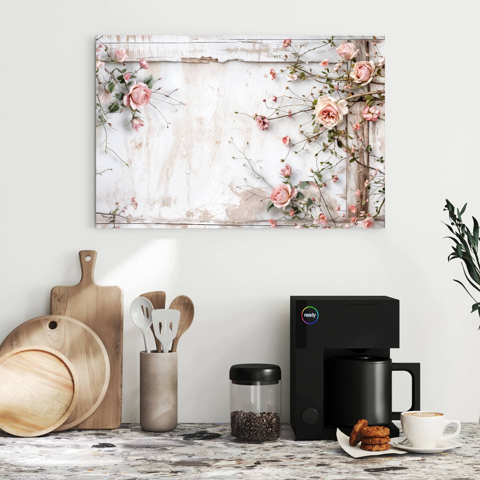 Magnetická tabule – obraz na zeď Elegantní růže – motiv 2 | 60 × 40 cm