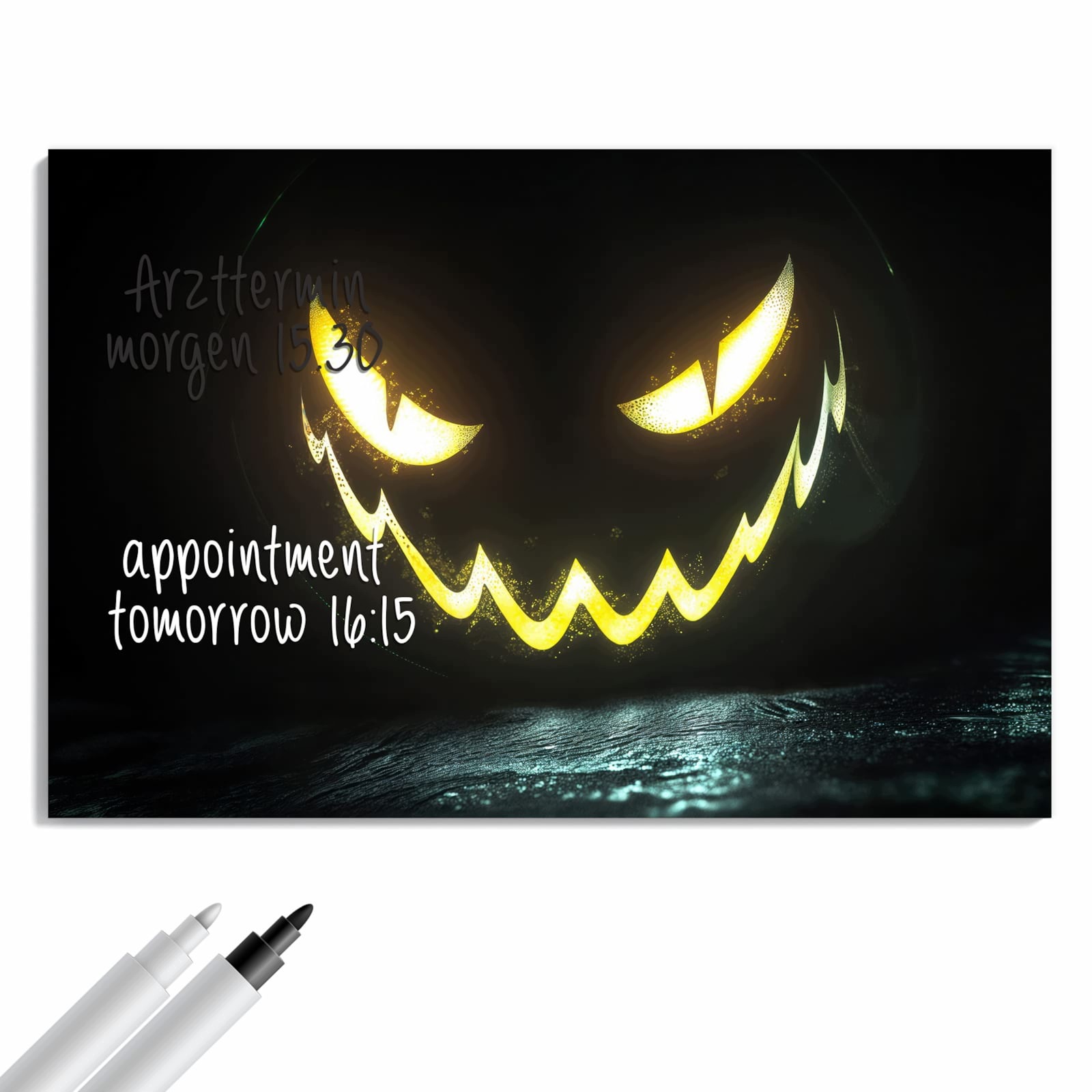 Magnetická tabule – obraz na zeď Zářící dýně | 60 × 40 cm