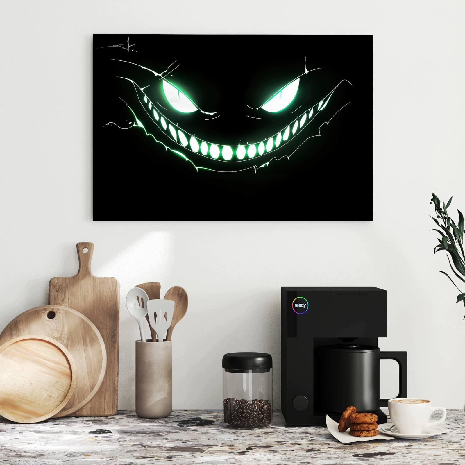 Magnetická tabule – obraz na zeď Usměvavá tvář | 60 × 40 cm