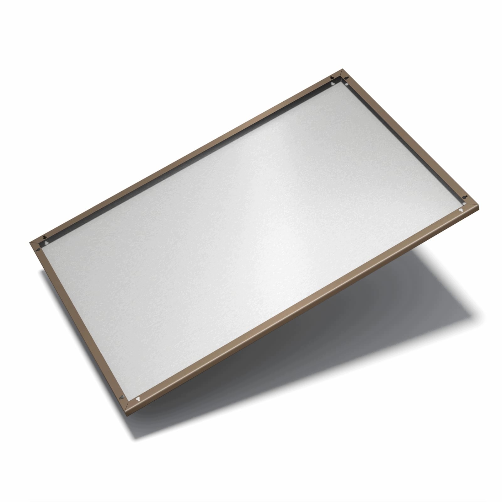 Magnetická tabule – obraz na zeď Tmavě hnědé pozadí | 60 × 40 cm