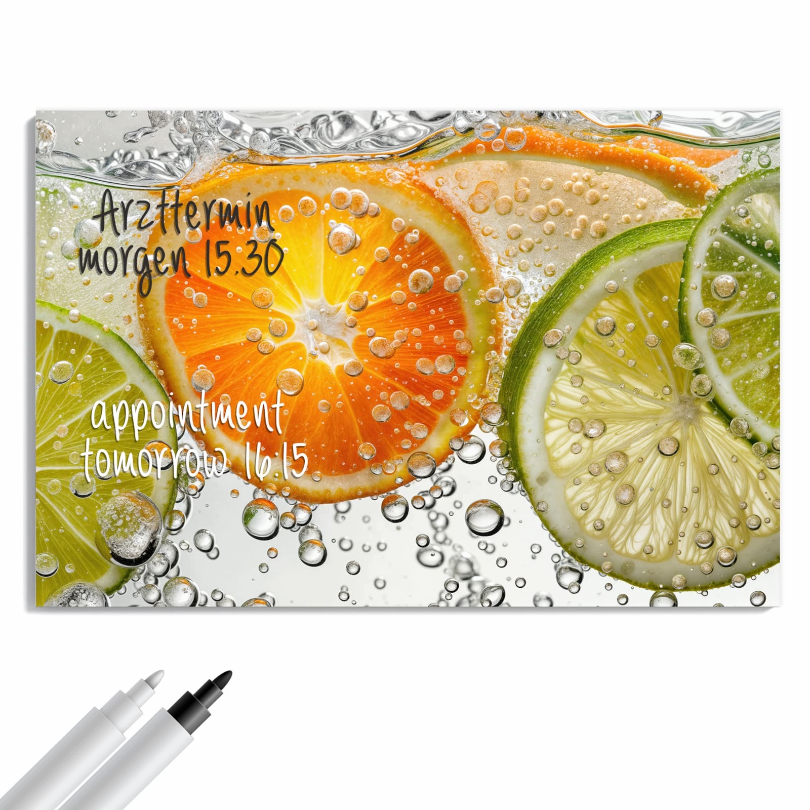 Magnetická tabule – obraz na zeď Ovoce cákance | 60 × 40 cm