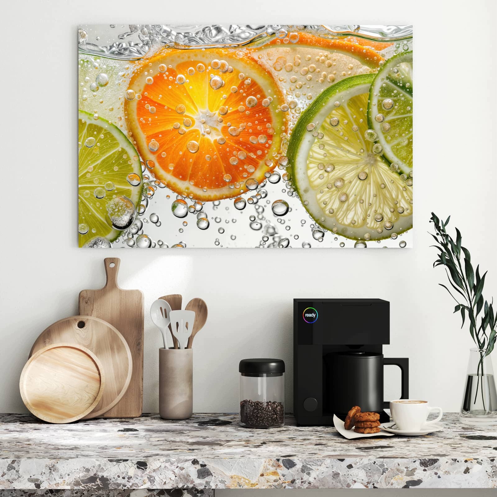 Magnetická tabule – obraz na zeď Ovoce cákance | 90 × 60 cm