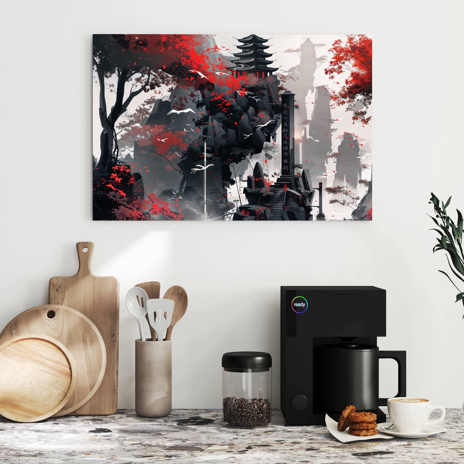 Magnetická tabule – obraz na zeď Mystický chrám | 60 × 40 cm