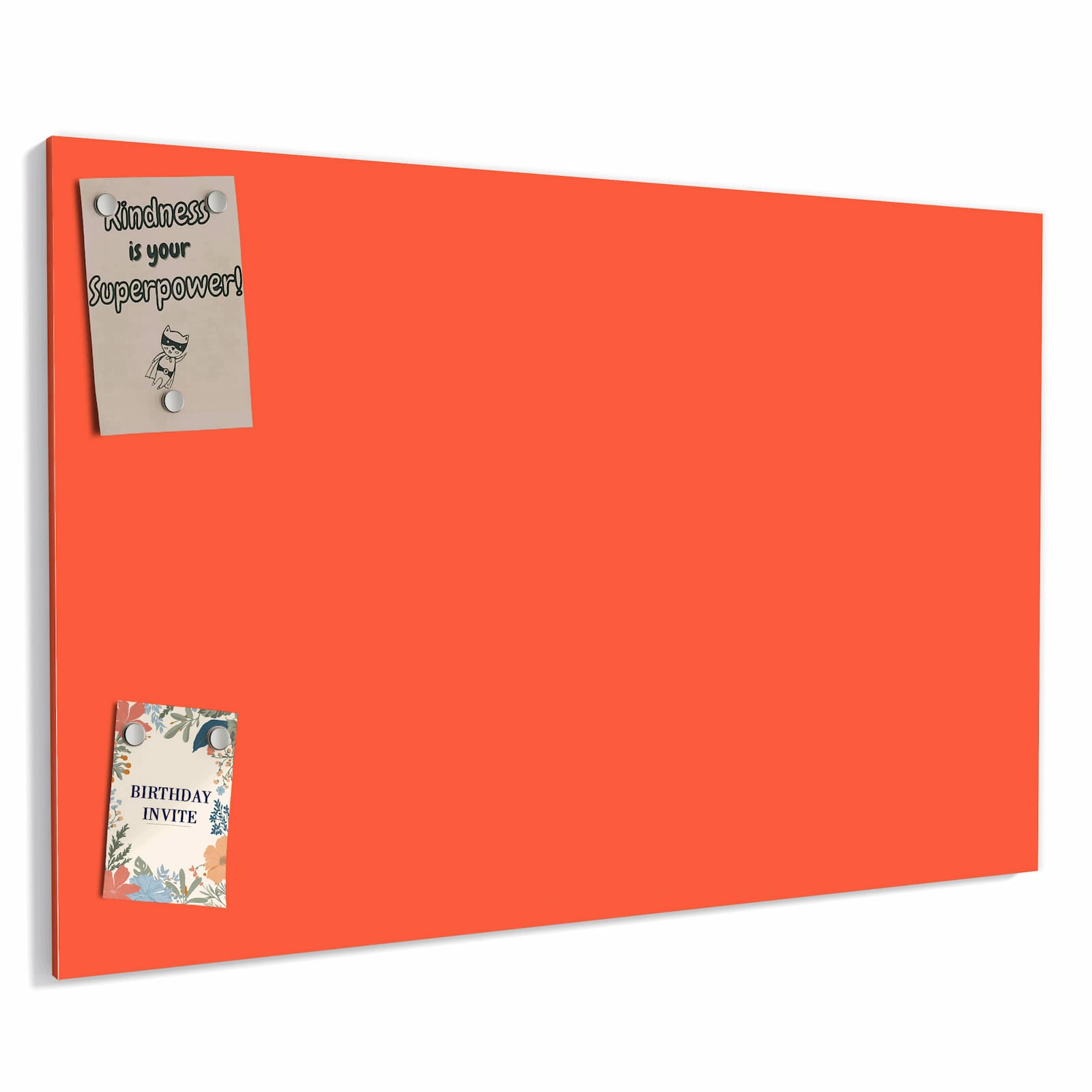 Magnetická tabule – obraz na zeď Červeno-oranžové pozadí | 60 × 40 cm