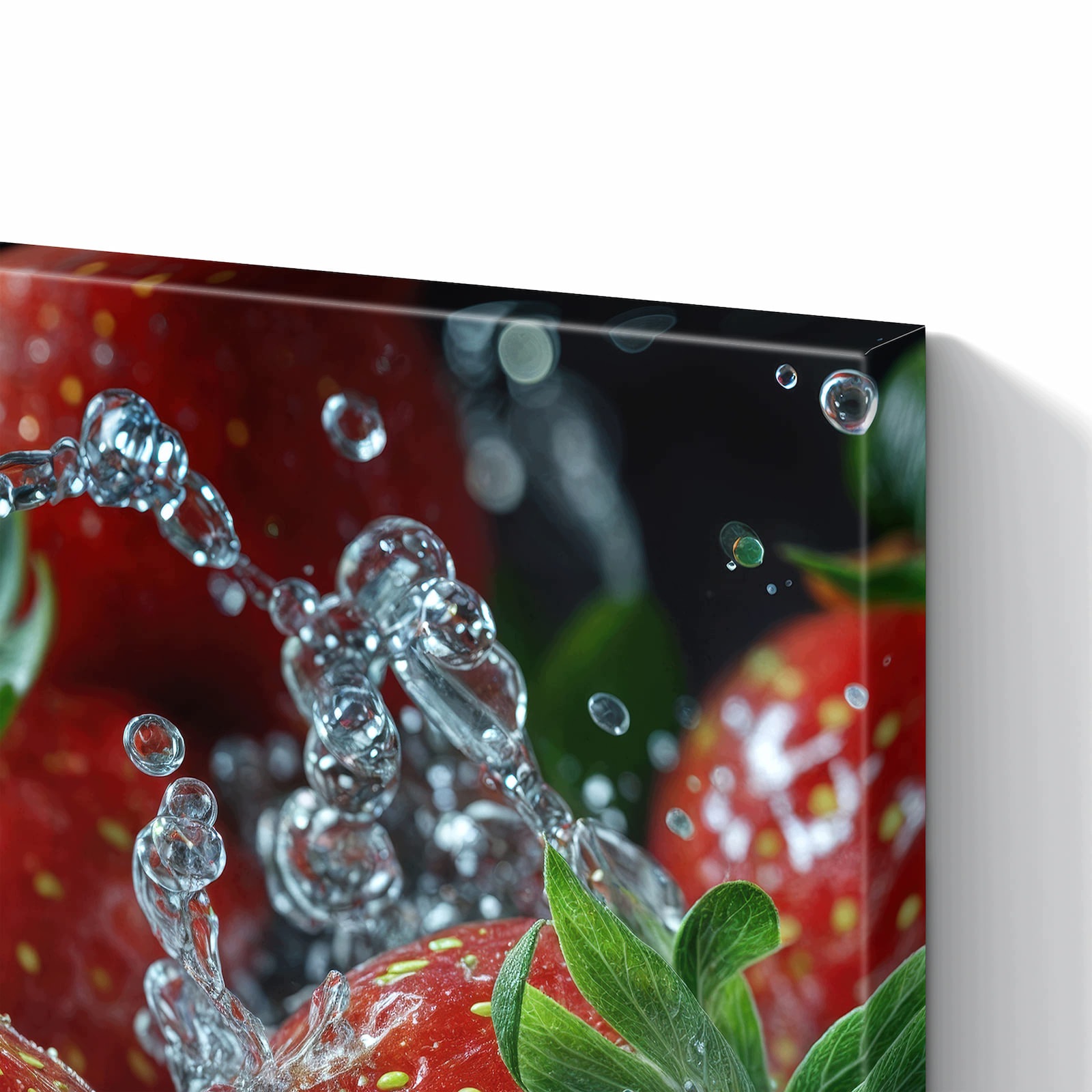 Magnetická tabule – obraz na zeď Čerstvé jahody košík | 90 × 60 cm