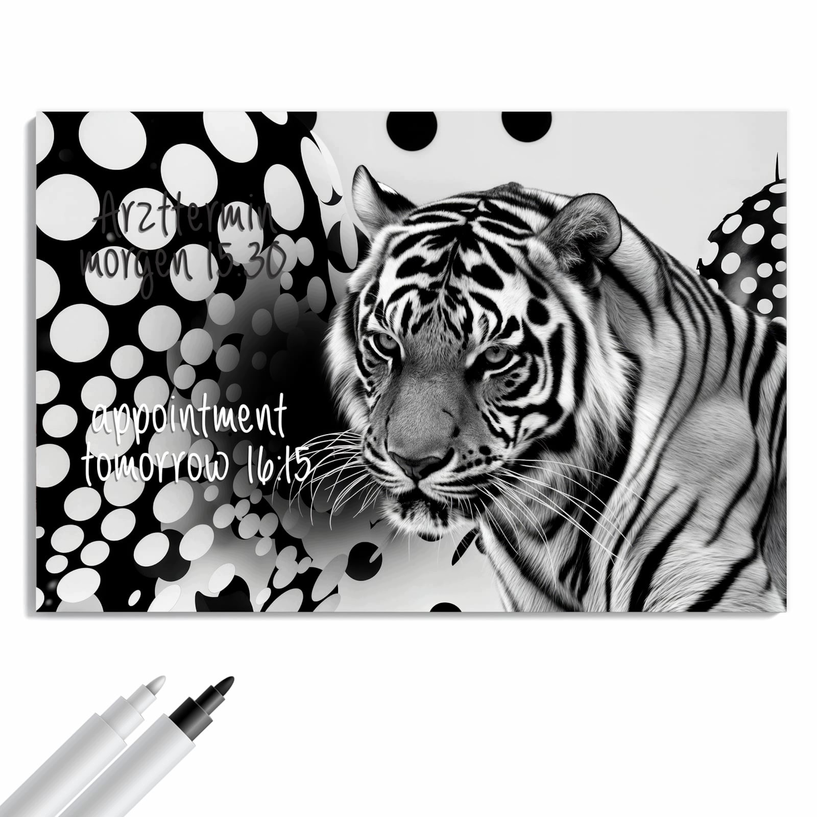 Magnetická tabule – obraz na zeď Skvrny tygra | 60 × 40 cm