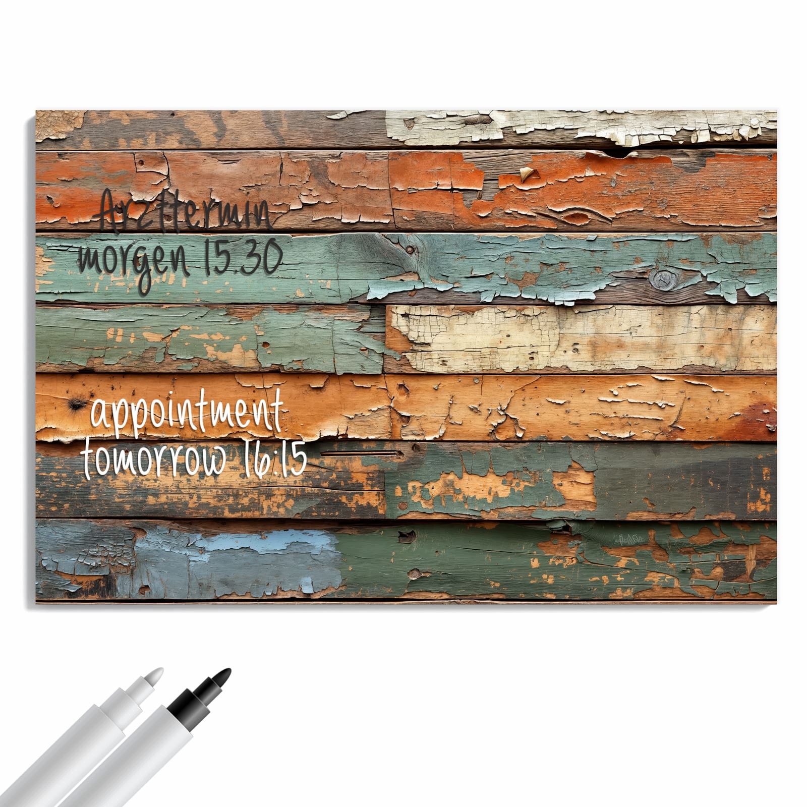 Magnetická tabule – obraz na zeď Antická prkna | 60 × 40 cm