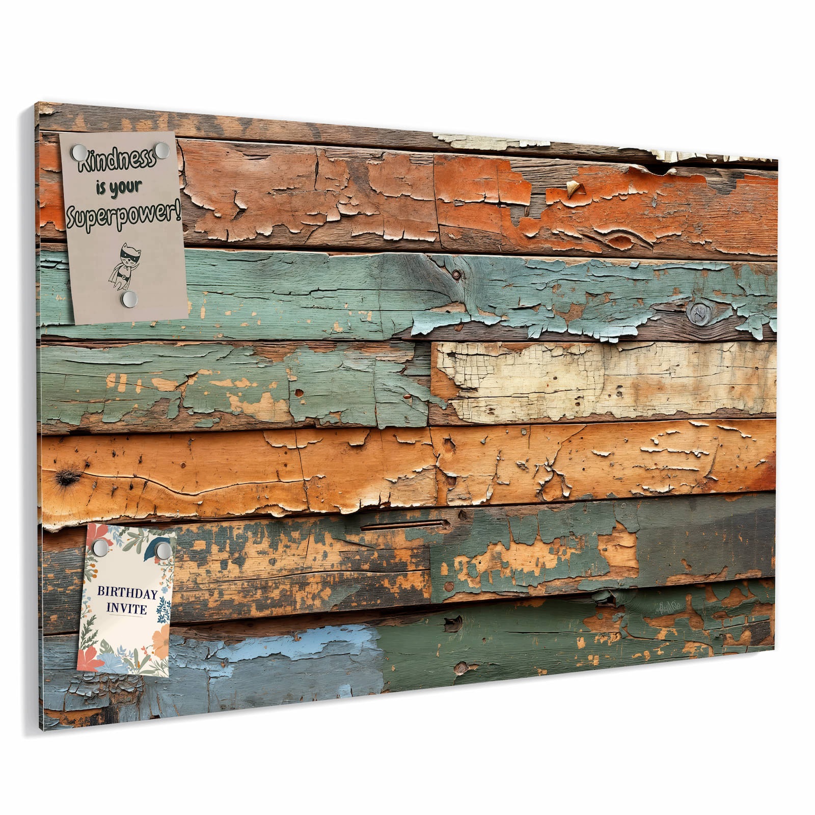 Magnetická tabule – obraz na zeď Antická prkna | 90 × 60 cm