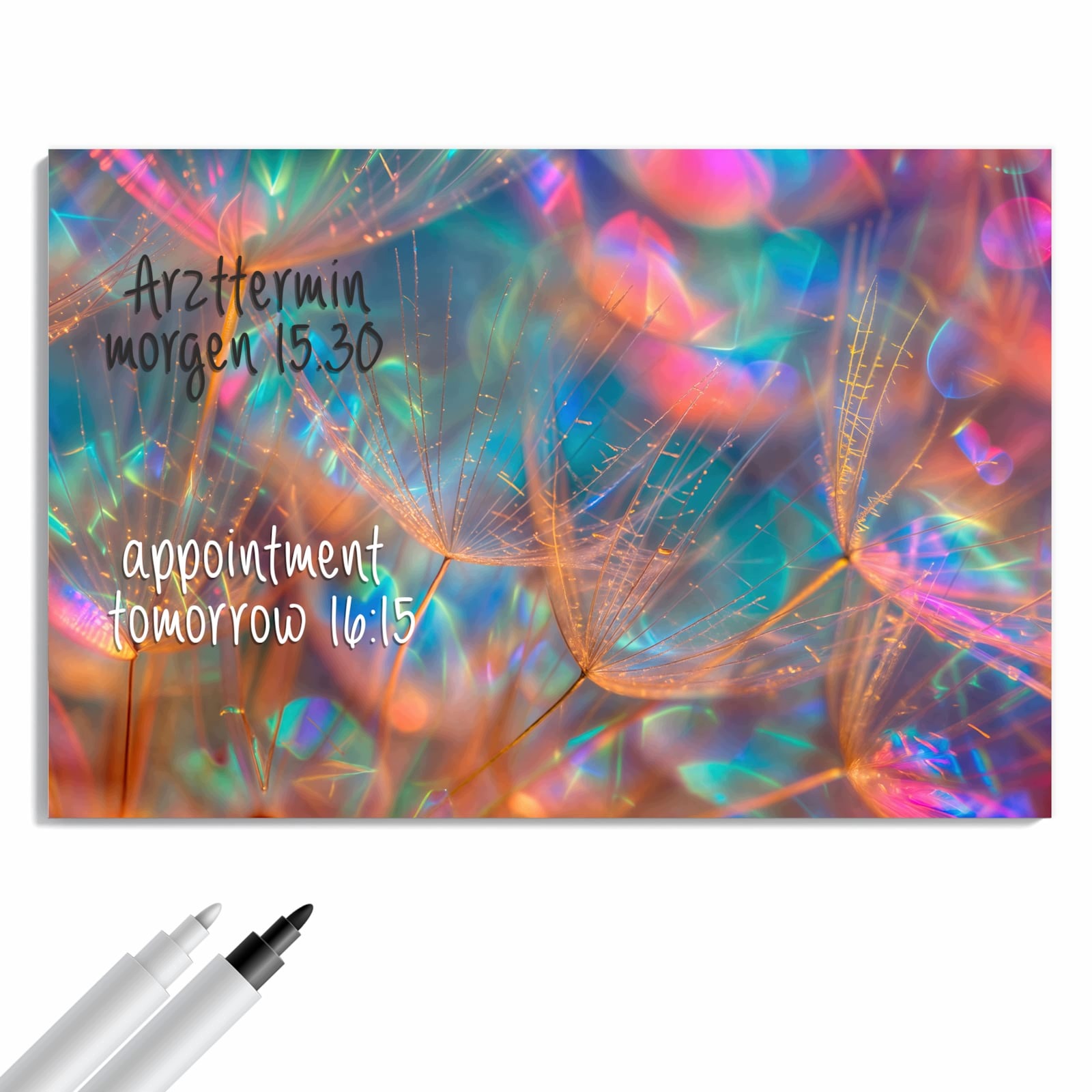 Magnetická tabule – obraz na zeď Třpytivá příroda | 90 × 60 cm