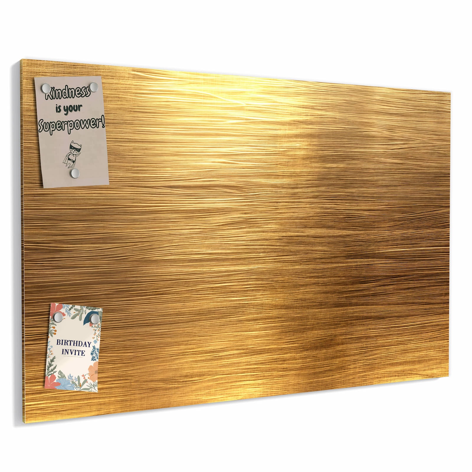 Magnetická tabule – obraz na zeď Zlatý texturovaný povrch | 60 × 40 cm