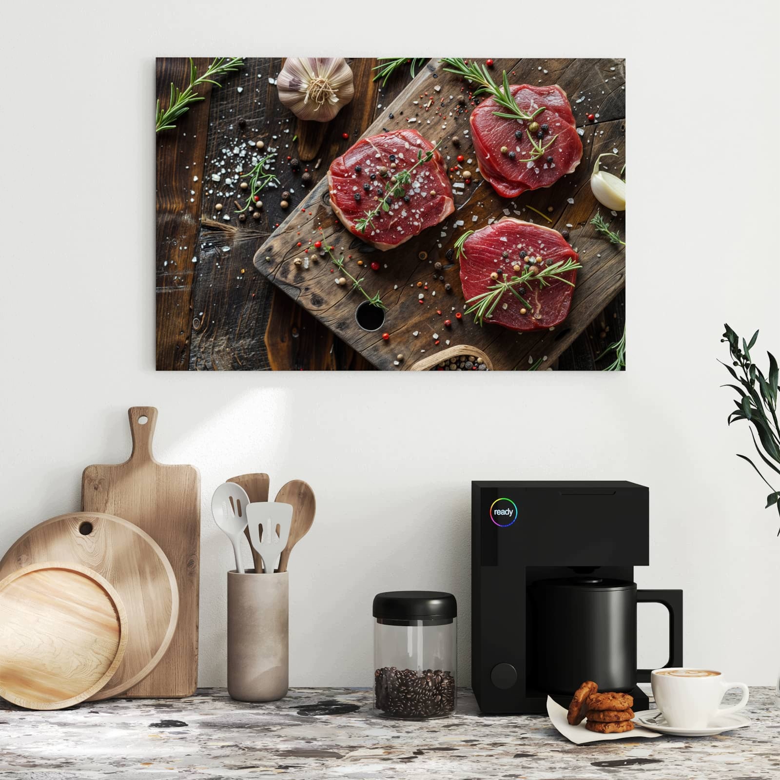 Magnetická tabule – obraz na zeď Čerstvé koření | 60 × 40 cm
