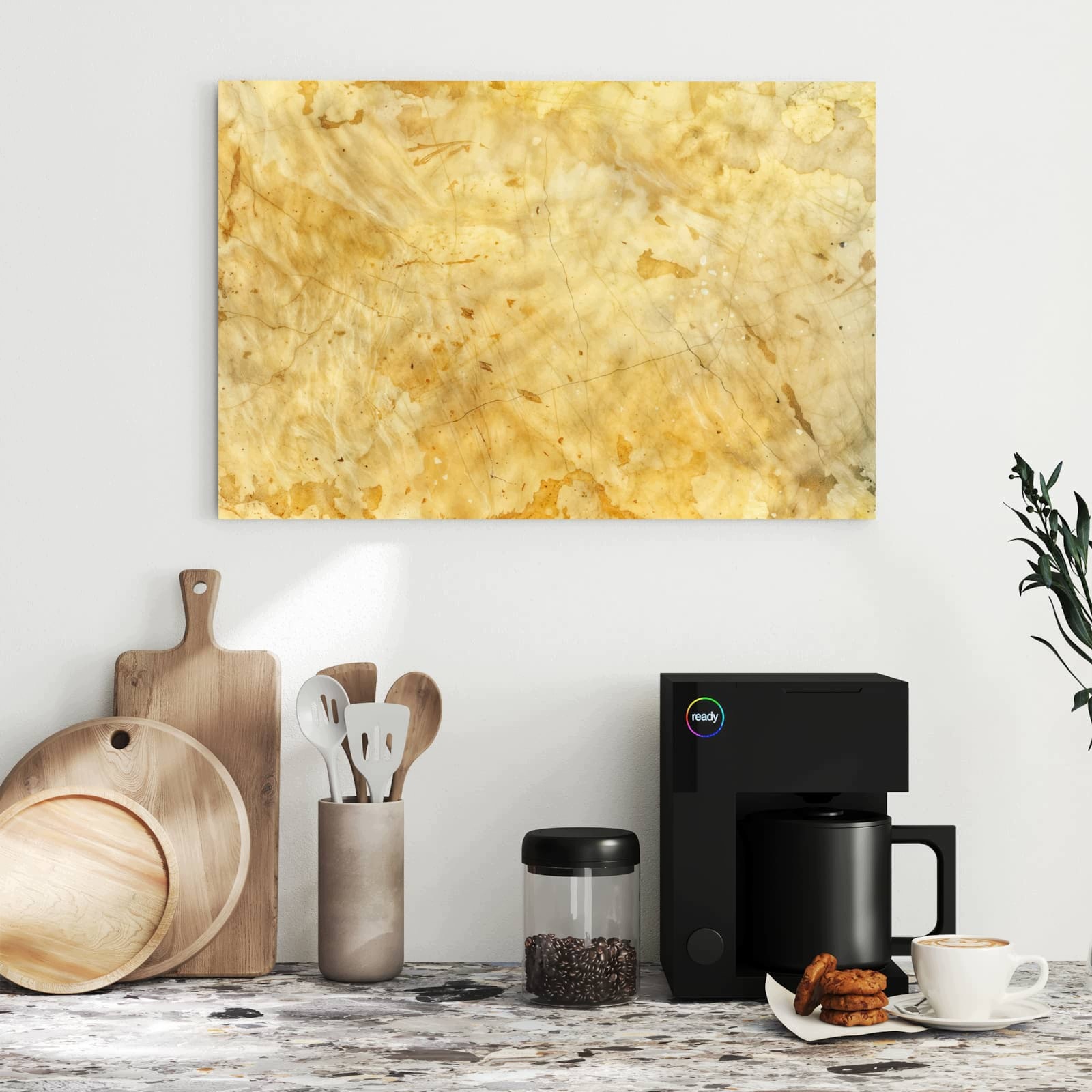 Magnetická tabule – obraz na zeď Mramorový povrch | 60 × 40 cm
