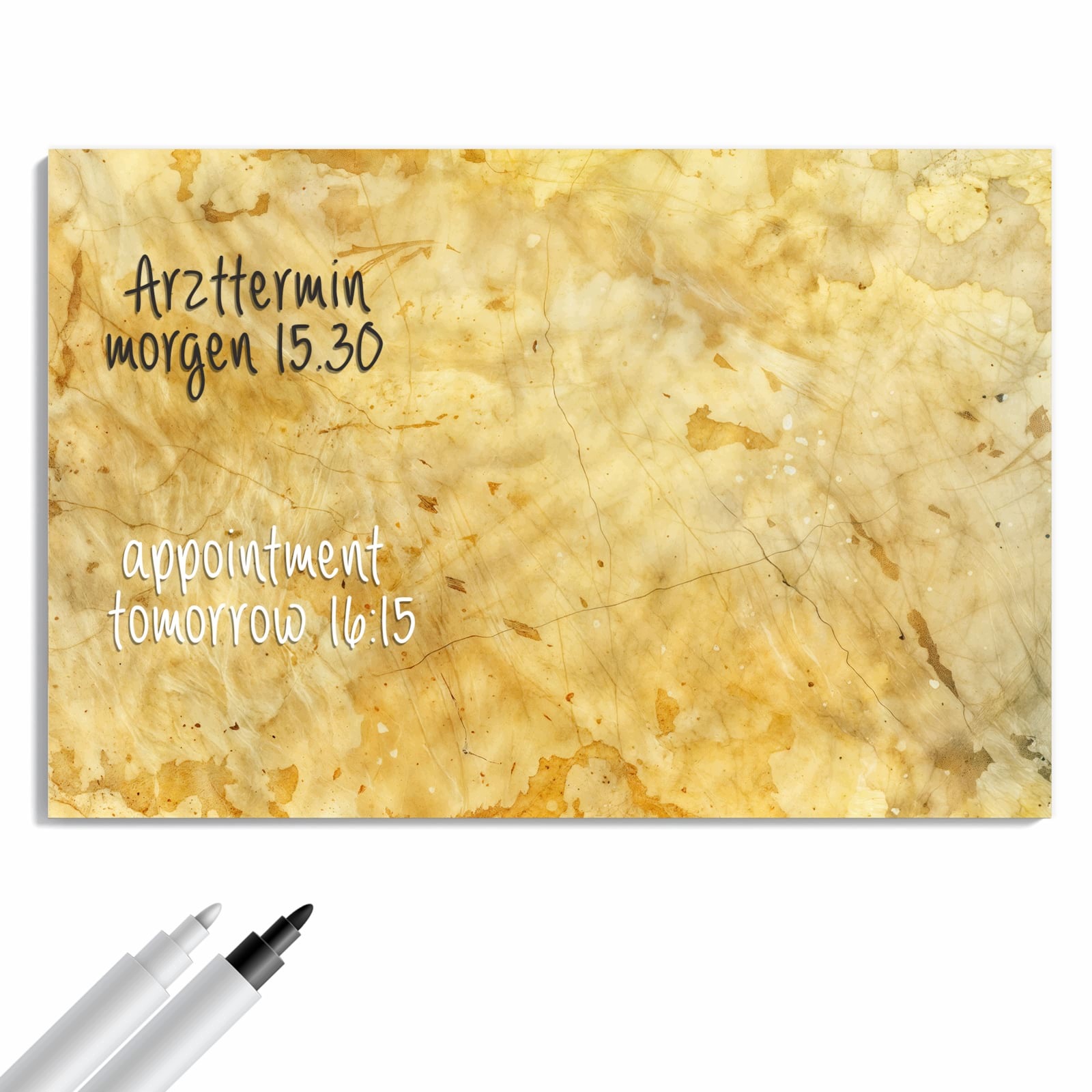 Magnetická tabule – obraz na zeď Mramorový povrch | 90 × 60 cm