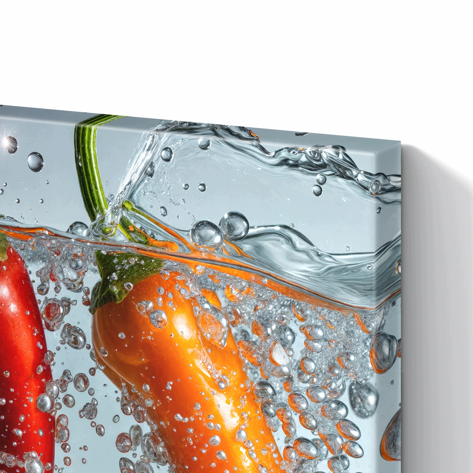 Magnetická tabule – obraz na zeď Šumivá paprika | 90 × 60 cm