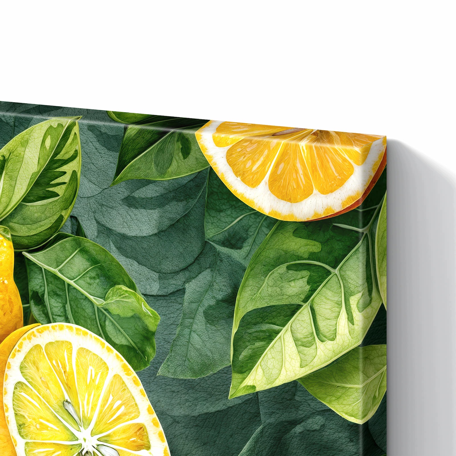 Magnetická tabule – obraz na zeď Citronový vzor | 60 × 40 cm