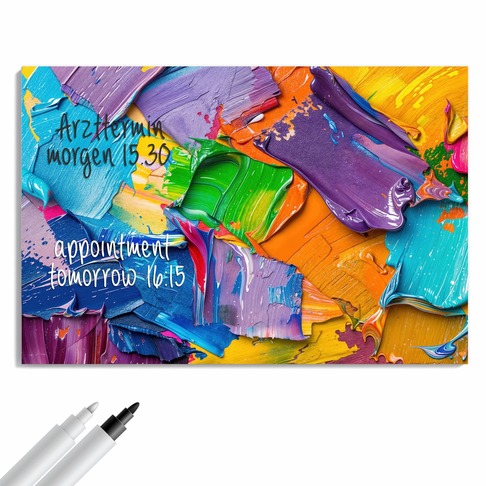 Magnetická tabule – obraz na zeď Symfonie barev | 60 × 40 cm