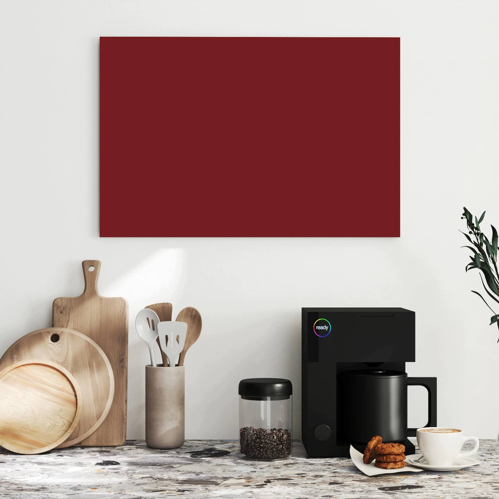 Magnetická tabule – obraz na zeď Vínové pozadí I | 60 × 40 cm