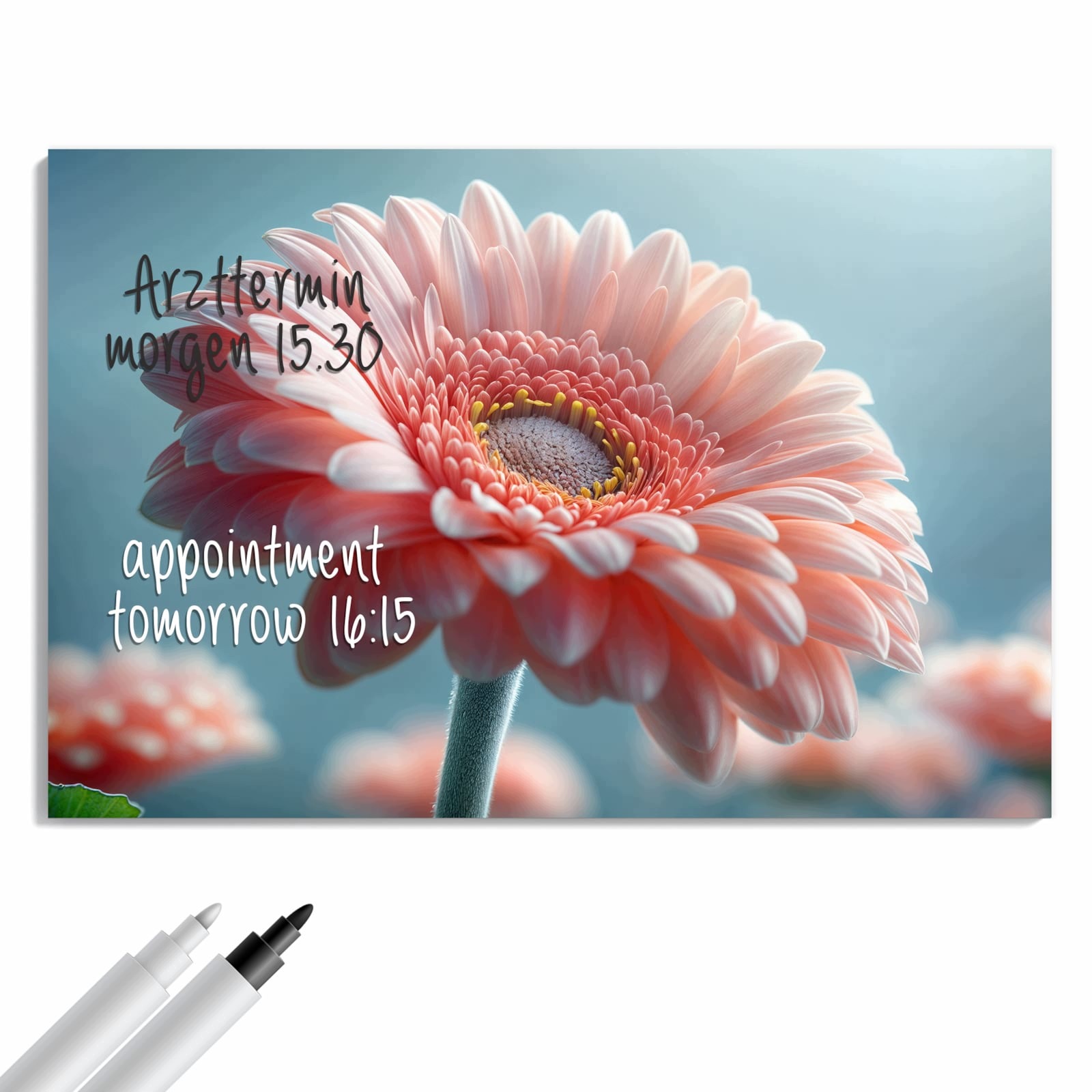 Magnetická tabule – obraz na zeď Teplá nádhera květin | 60 × 40 cm