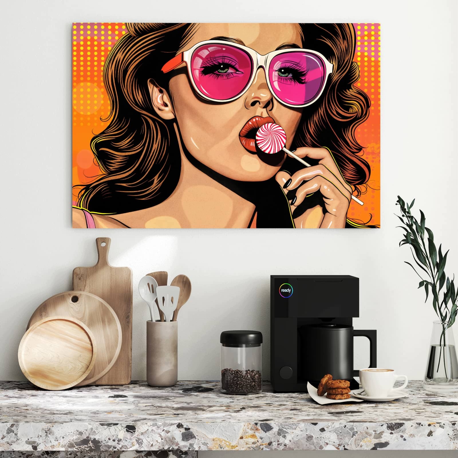 Magnetická tabule – obraz na zeď Žena | 90 × 60 cm